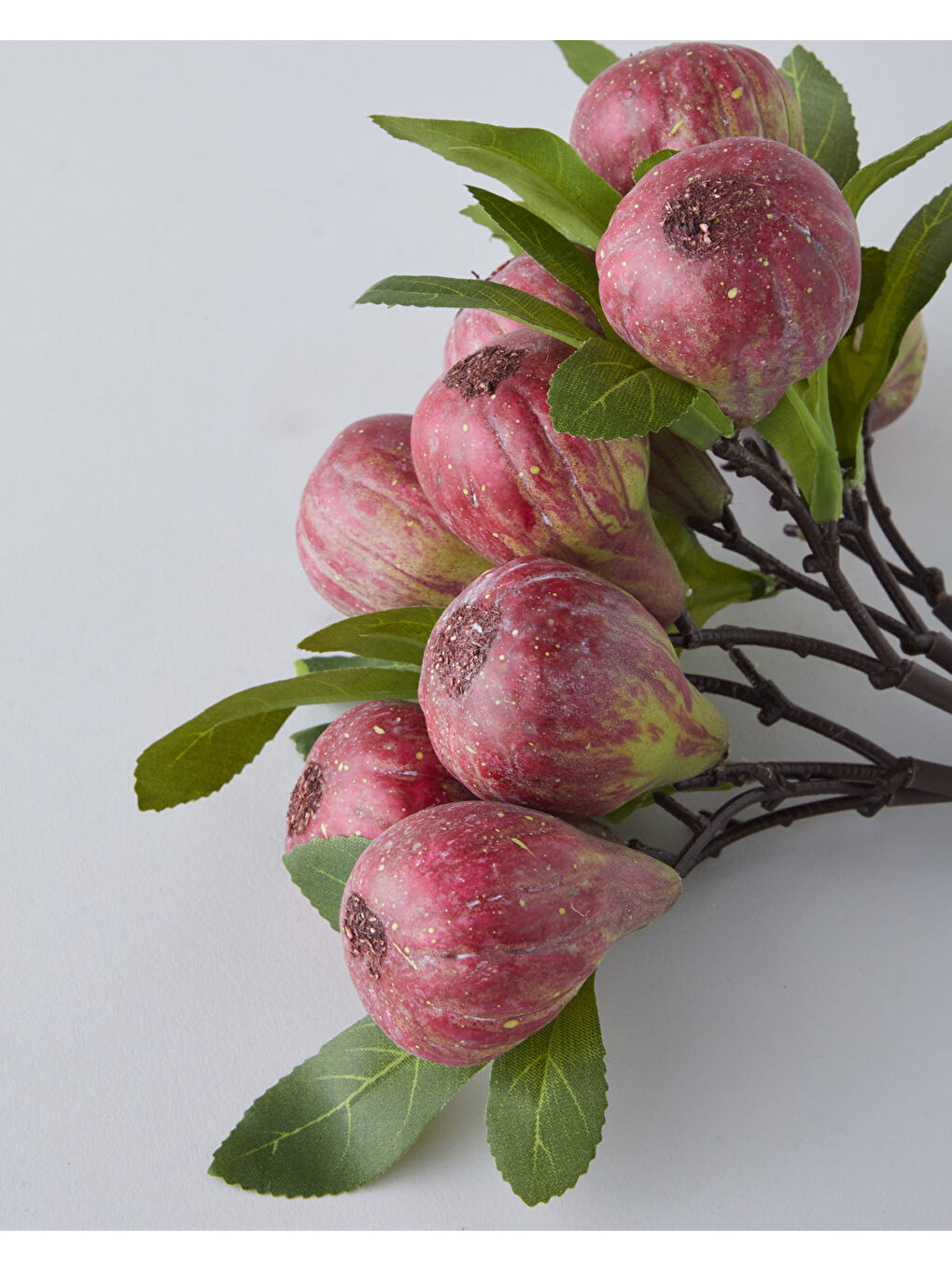 Fig Branch Tek Dal Yapay Çiçek 33 cm Mor-1