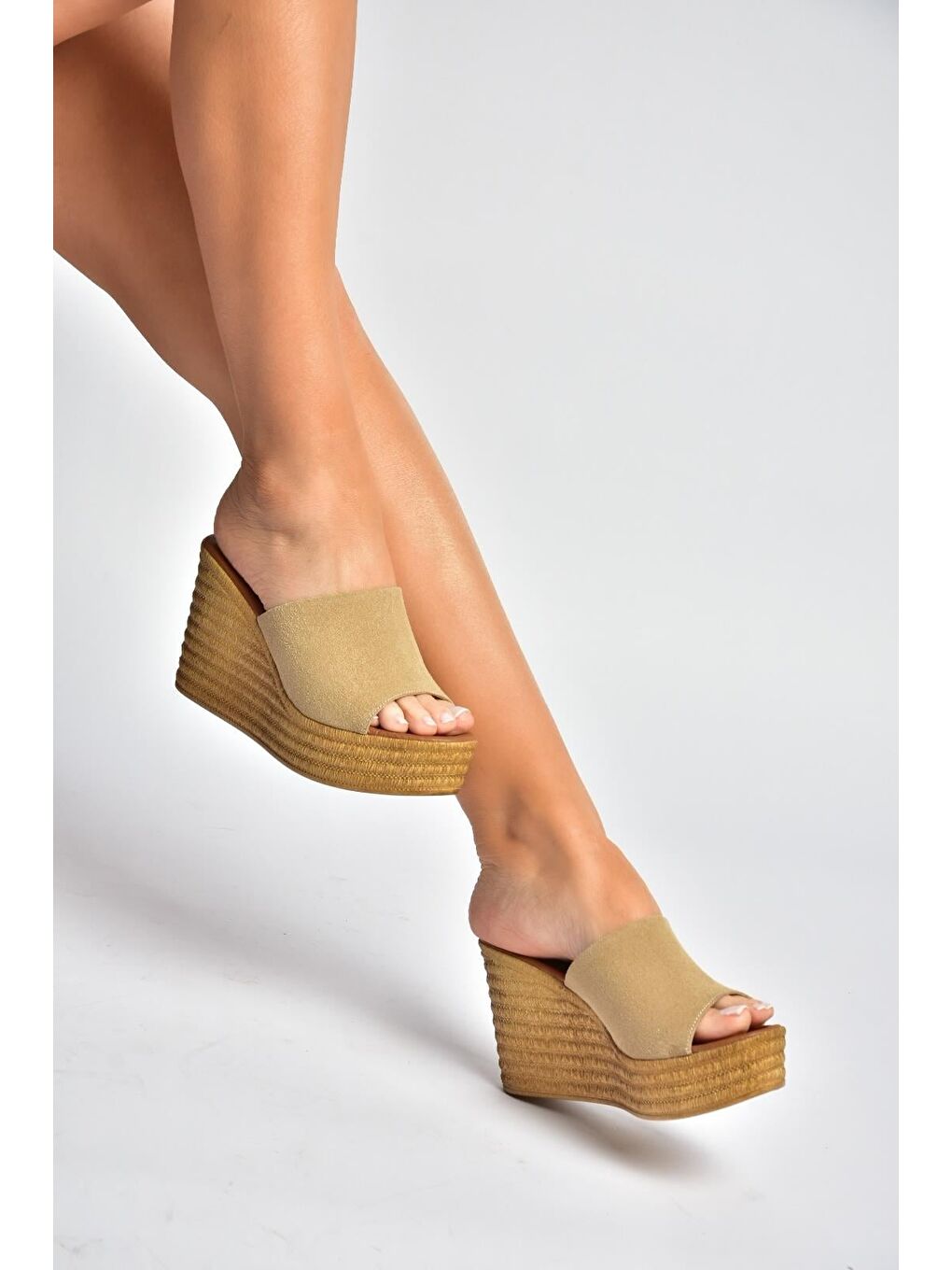 Bej Kadın Terlik Y996559902-3