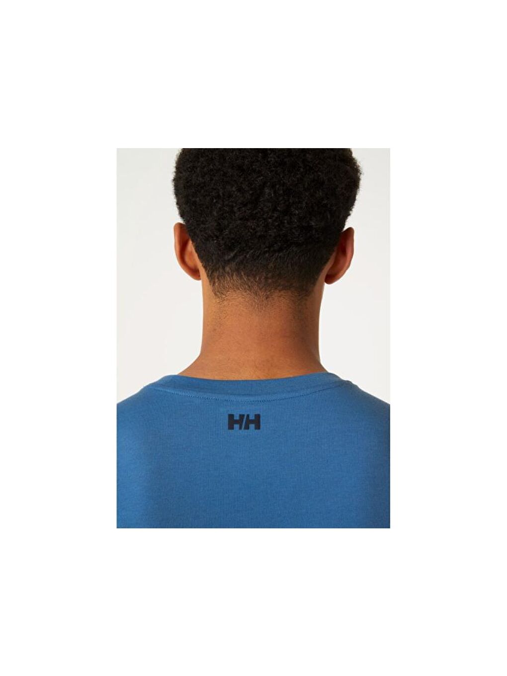 Helly Hansen Mavi Tech Logo Erkek Tişört 63165-636 - 3