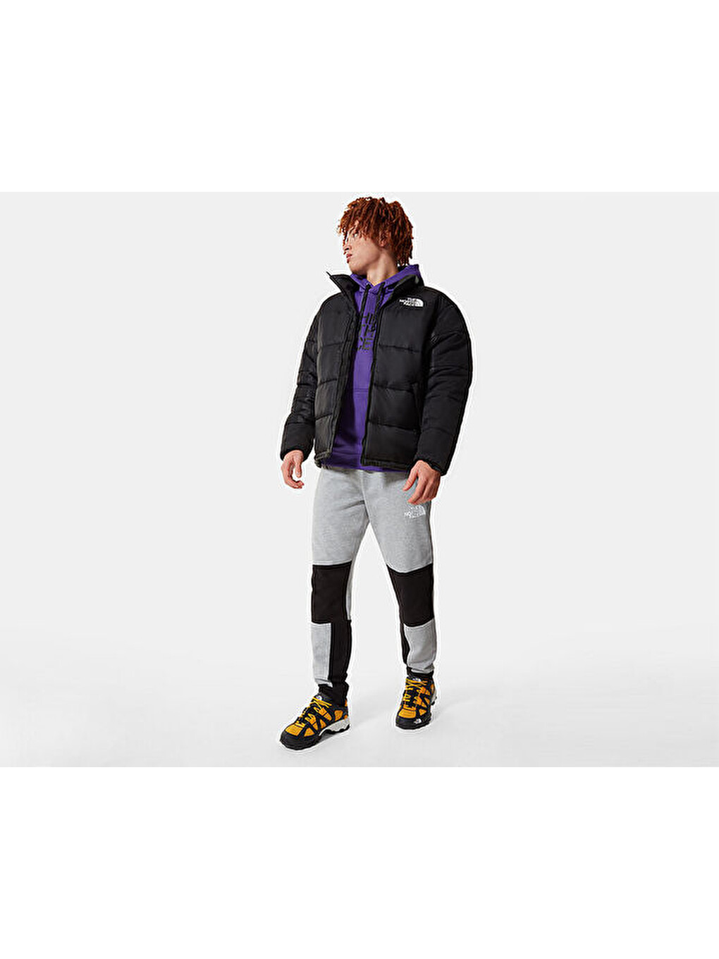 M Hmlyn Insulated Jacket Erkek Outdoor Montu Nf0a4qyzjk31 Siyah-3