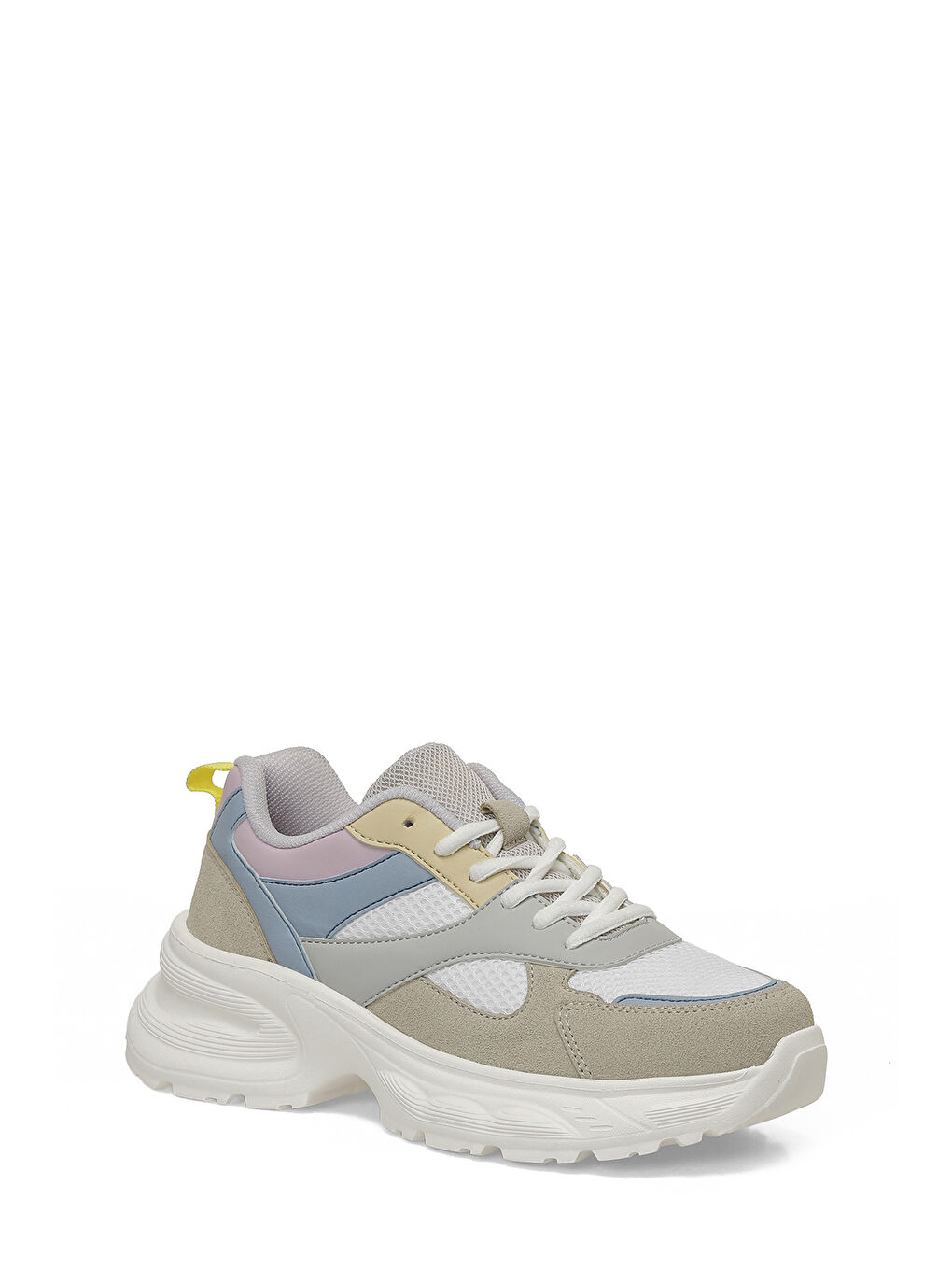 Bej PAULA W 6FX EKRU MULTI Kadın Spor Ayakkabı-1