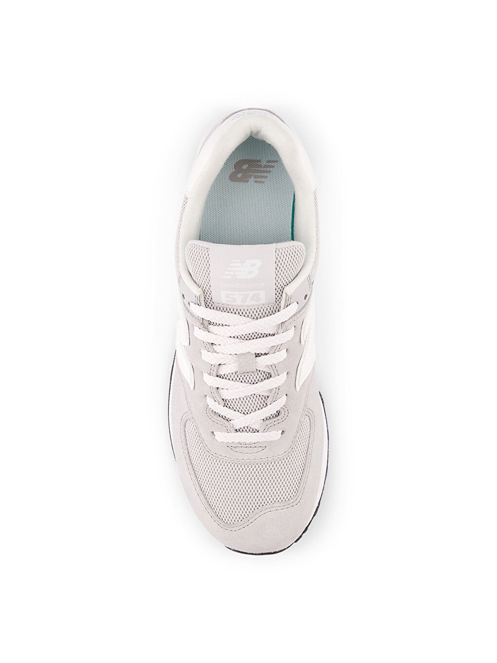 574 Unisex Gri Spor Ayakkabı-2