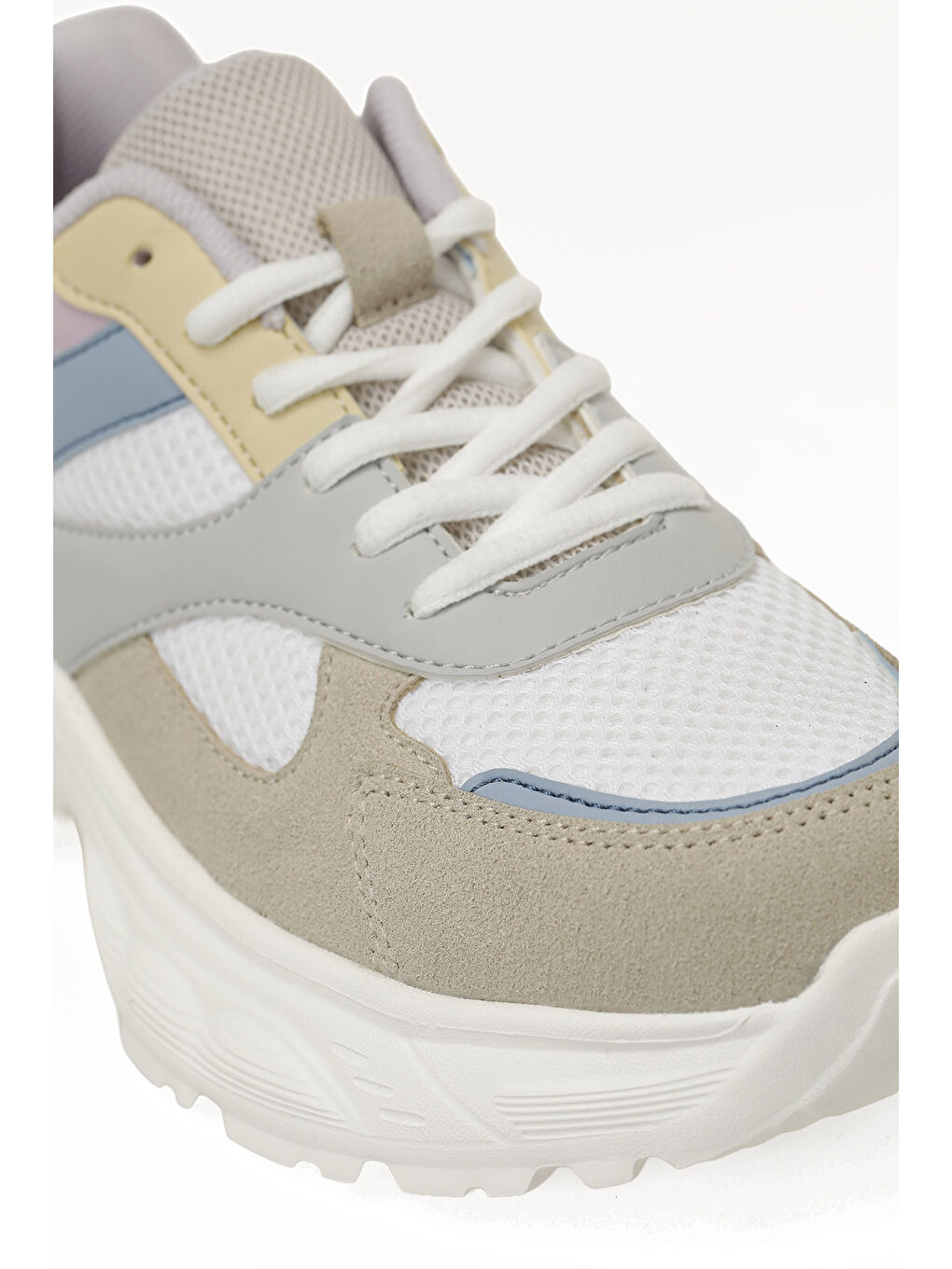 Bej PAULA W 6FX EKRU MULTI Kadın Spor Ayakkabı-6