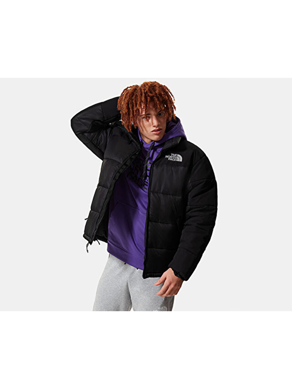 M Hmlyn Insulated Jacket Erkek Outdoor Montu Nf0a4qyzjk31 Siyah-4