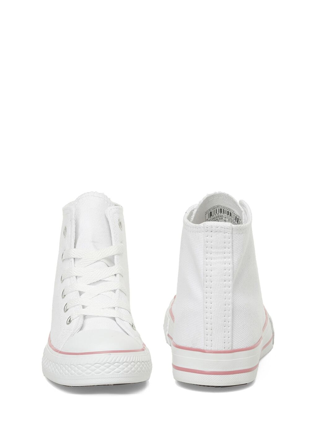 CONKES.F5FX Beyaz Kız Çocuk High Sneaker-4