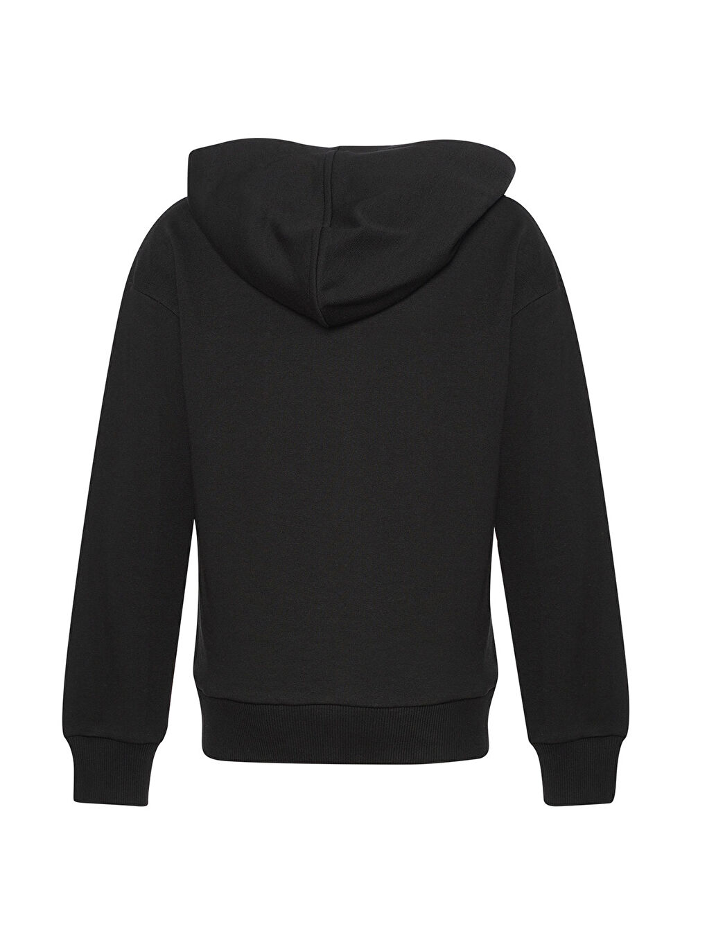 Arty Çocuk Siyah Kapüşonlu Sweatshirt-2