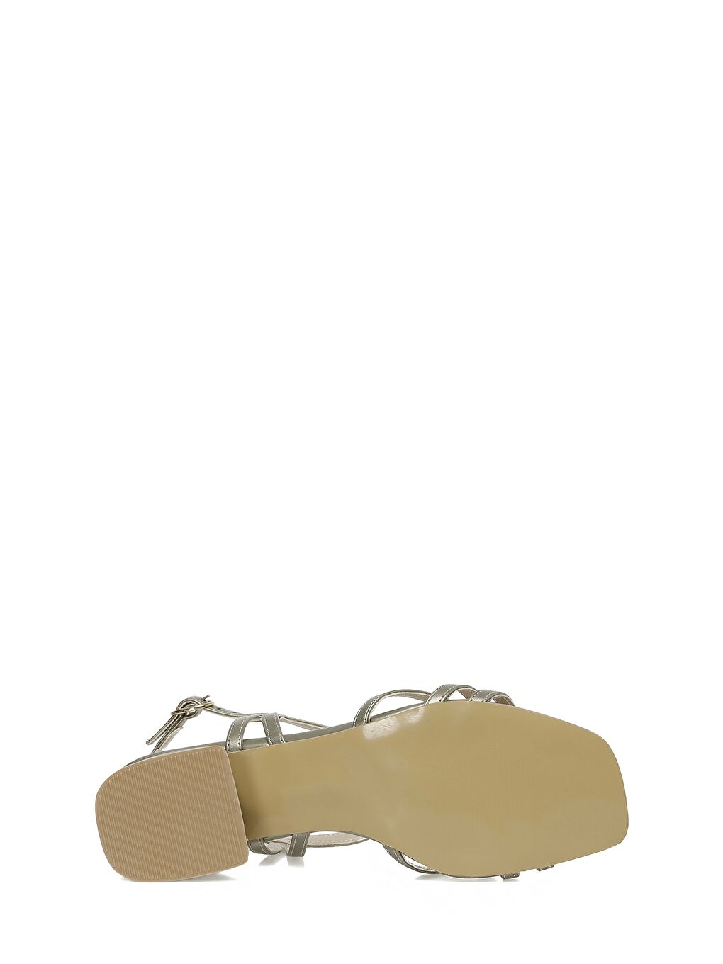 Sarı 325077.Z 5FX Altın Kadın Topuklu Sandalet-5