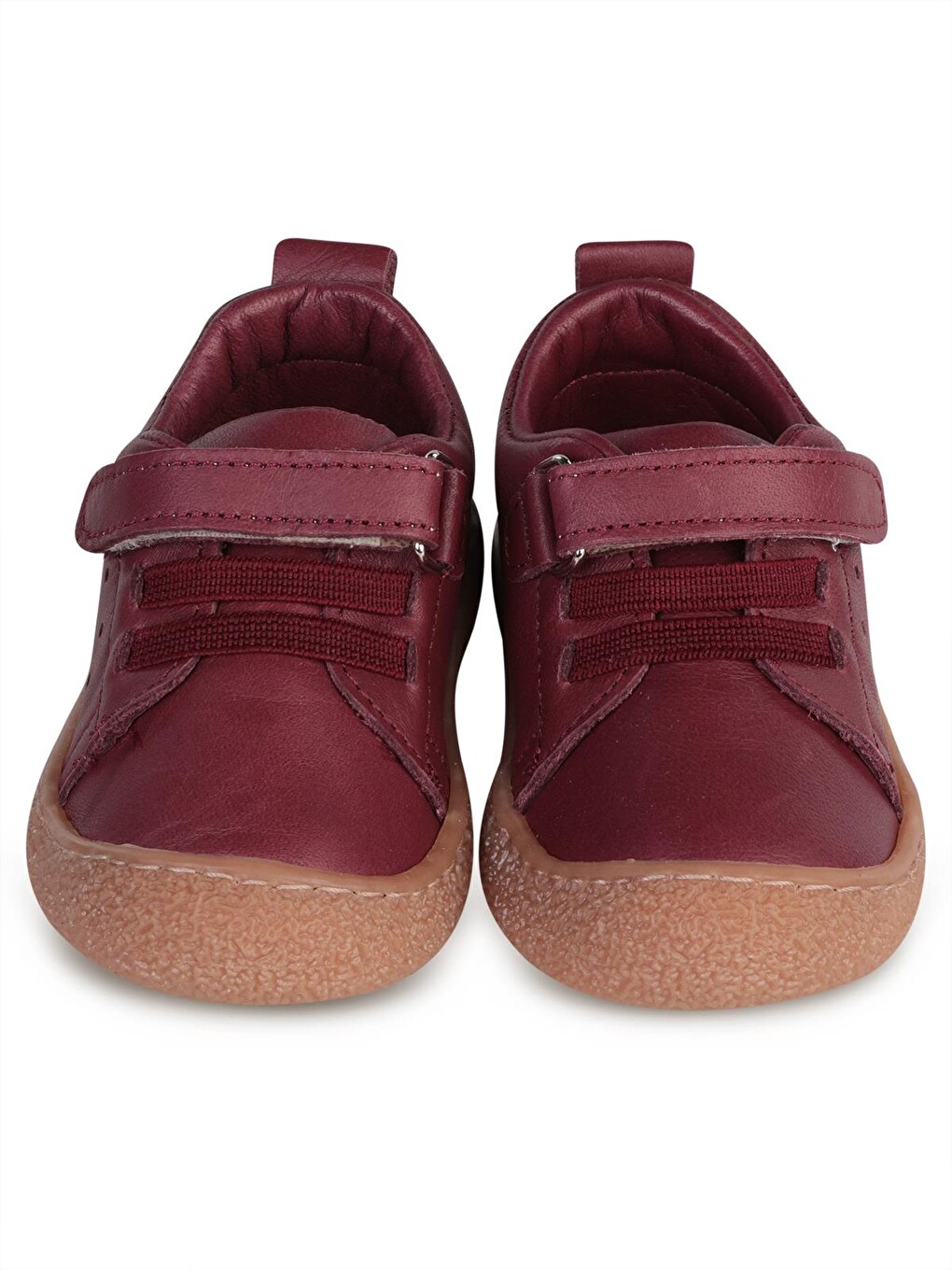 Baby Cırtlı Deri 18-21 Numara İlkadım Ayakkabı - Bordo-2