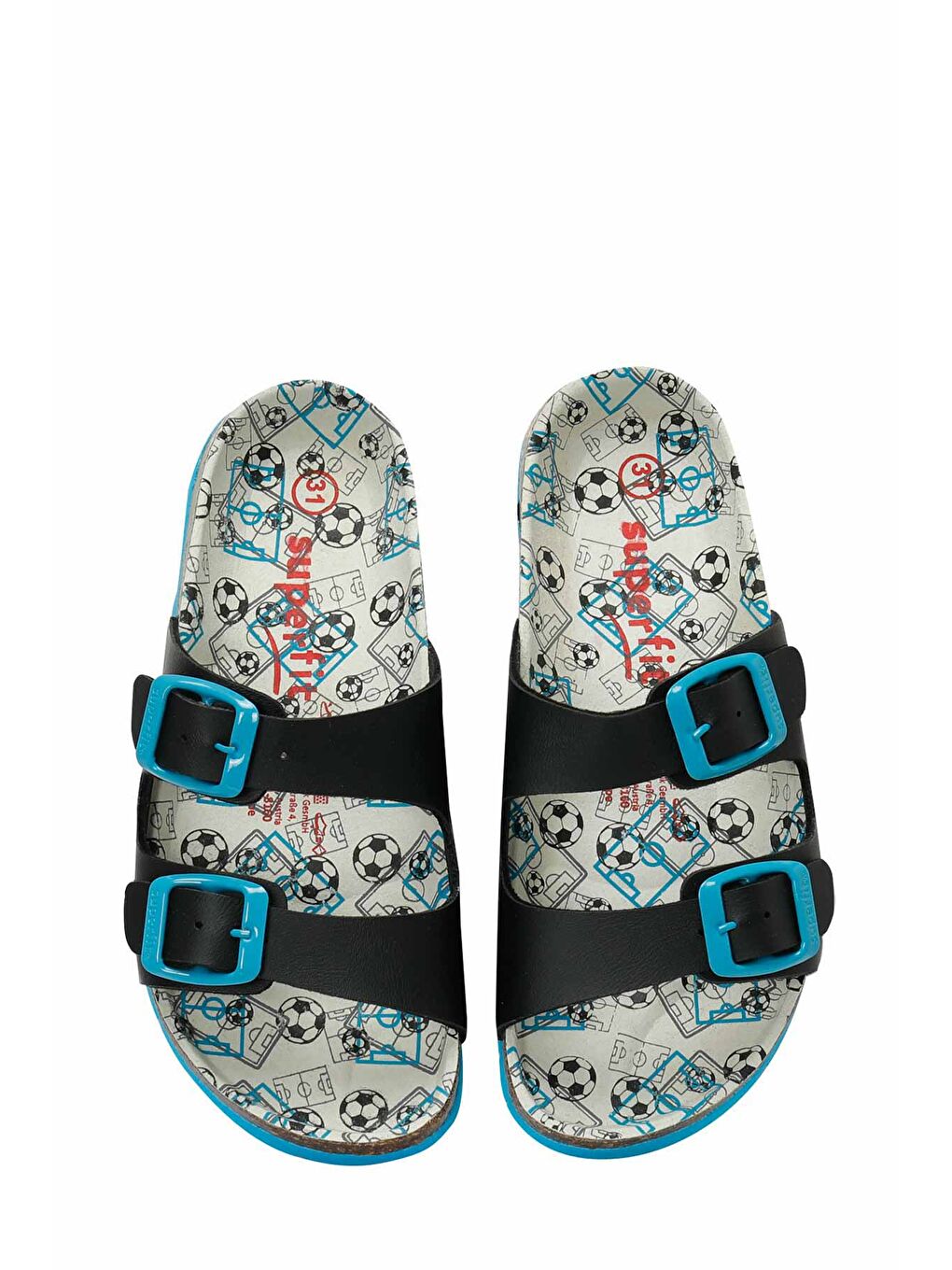 800111-8160-2 Mavi Erkek Çocuk Terlik-3