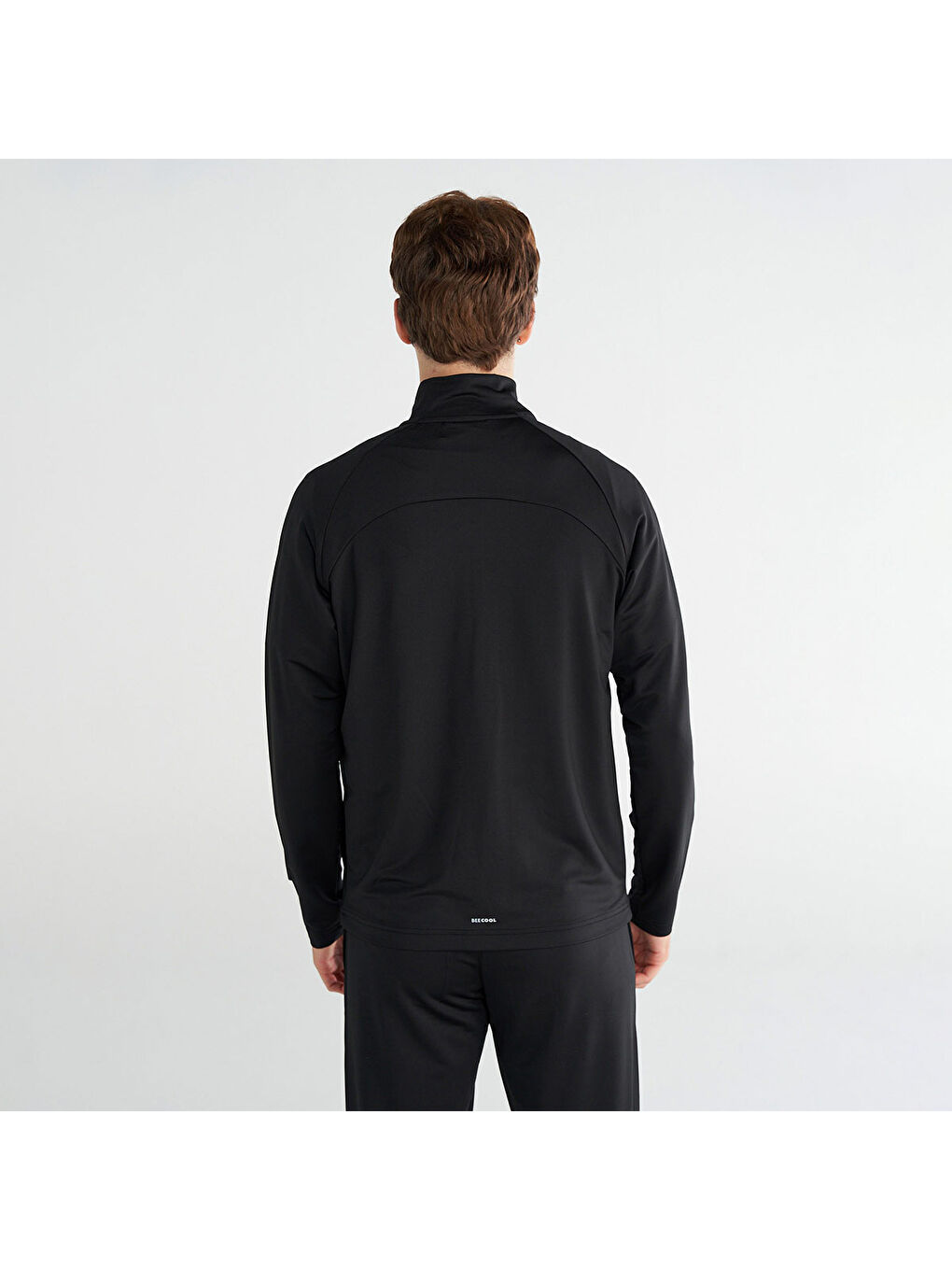 Armando Erkek Siyah Dik Yaka Ceket-1