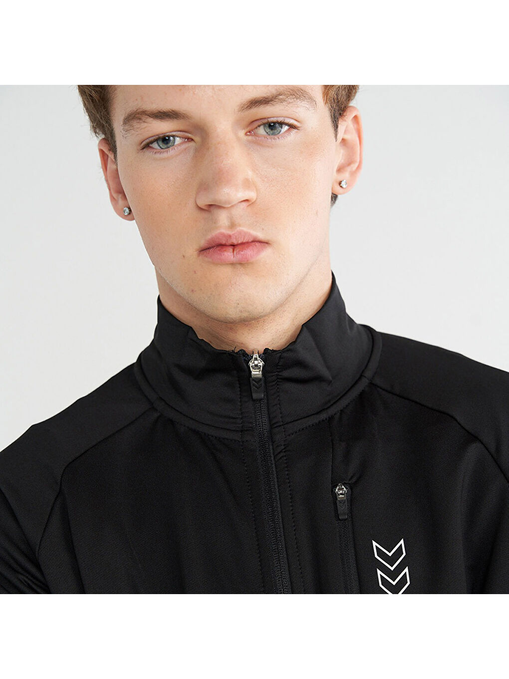 Armando Erkek Siyah Dik Yaka Ceket-2