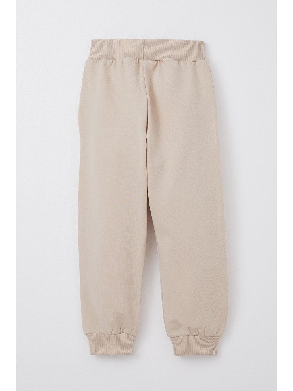 Erkek Bebek Eşofman Takım Sevimli Ayıcık Desenli Kanguru Cepli Bej (9 Ay)-4