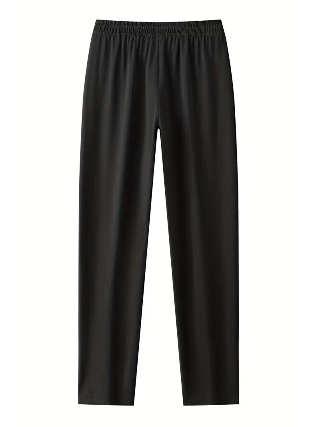 Siyah Progress Fermuar Detaylı Erkek Running Koşu Egzersiz Spor Salonu Eşofman Altı-4