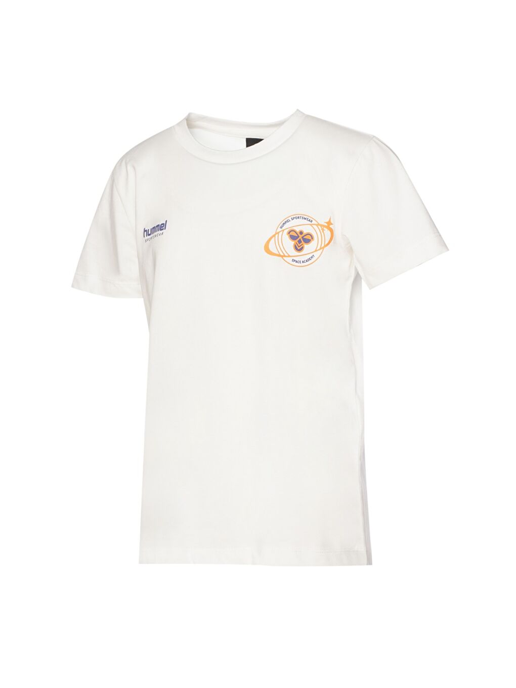 Hellen Erkek Çocuk Beyaz Yuvarlak Yaka Tişört