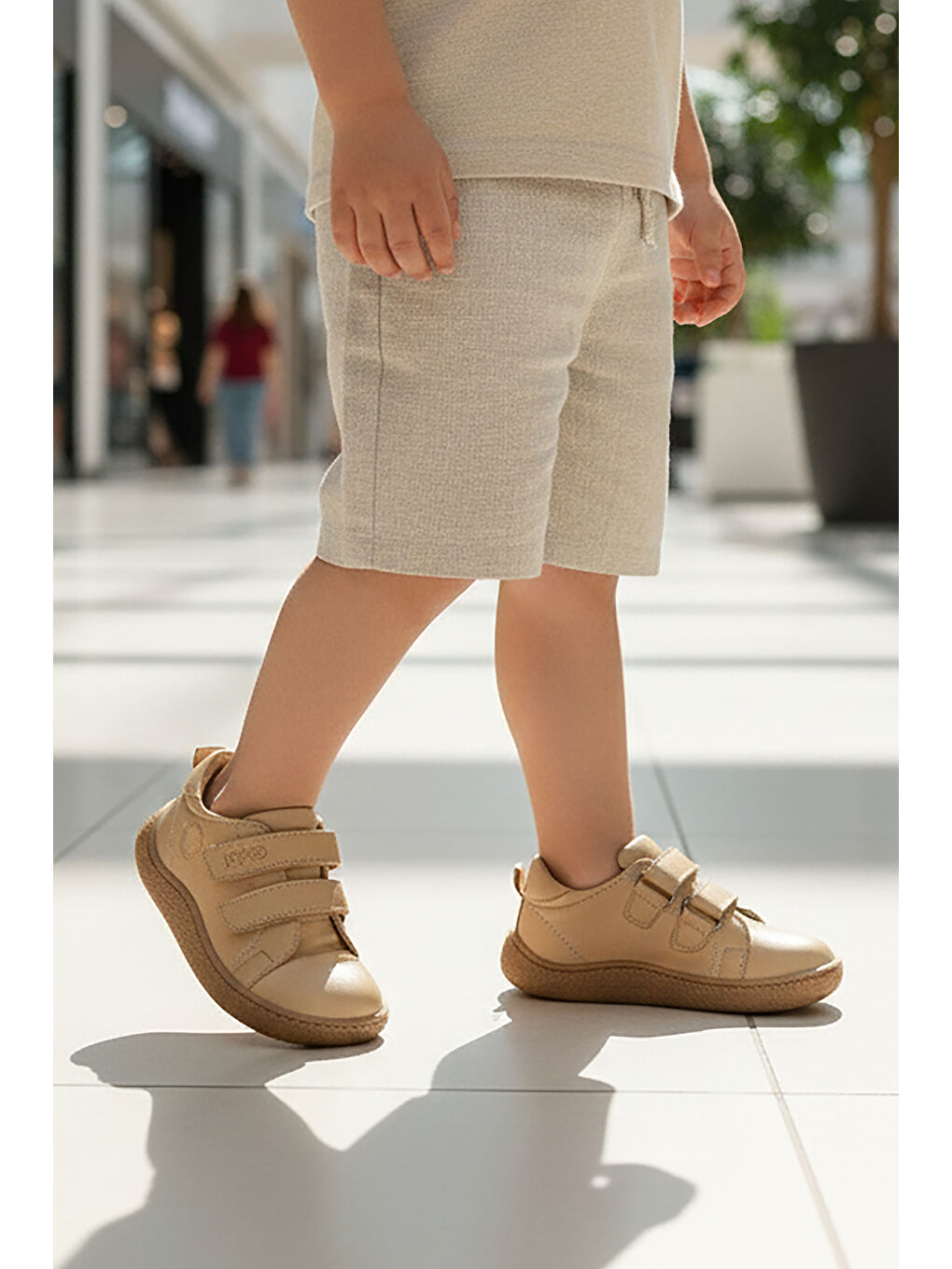 Kahverengi Luqa %100 Deri Günlük Erkek Çocuk Spor Ayakkabı-2