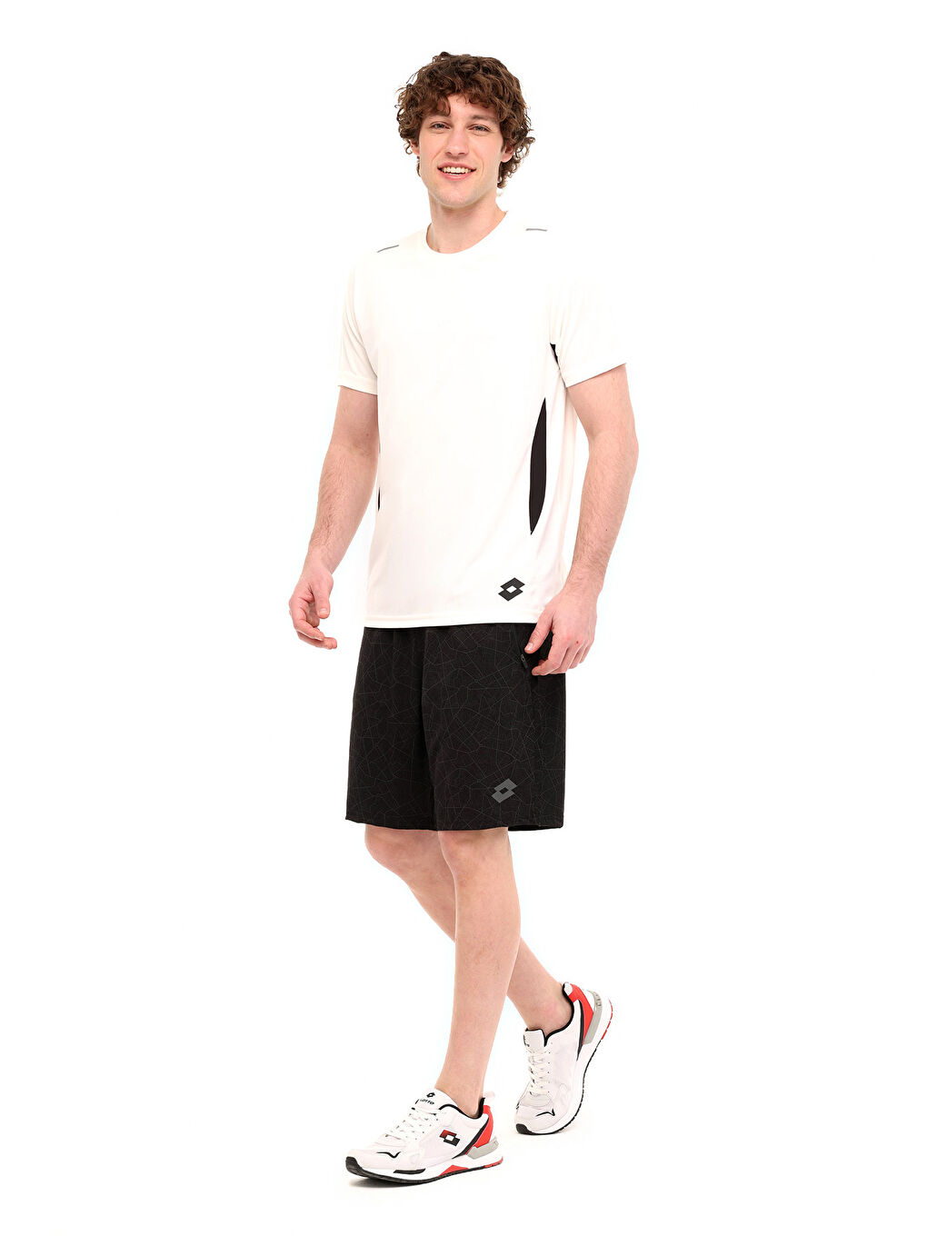 LOTTO Bej M-LORAT TEE 5FX Ekru Erkek Kısa Kol T-Shirt - 2