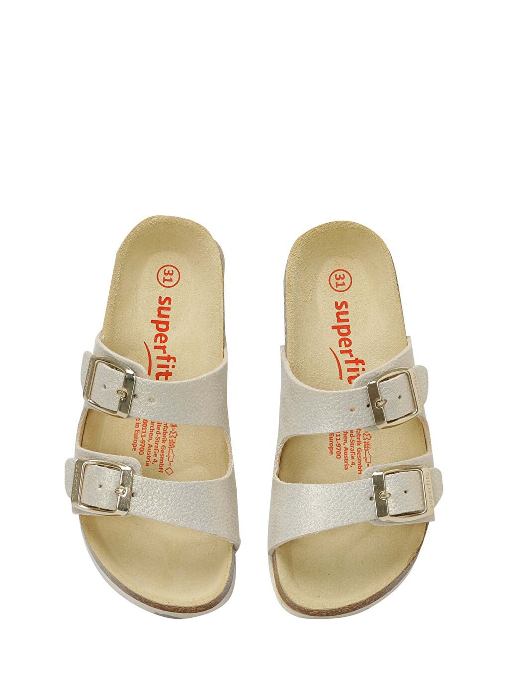 800111-8520-2 Beyaz Kız Çocuk Terlik-3