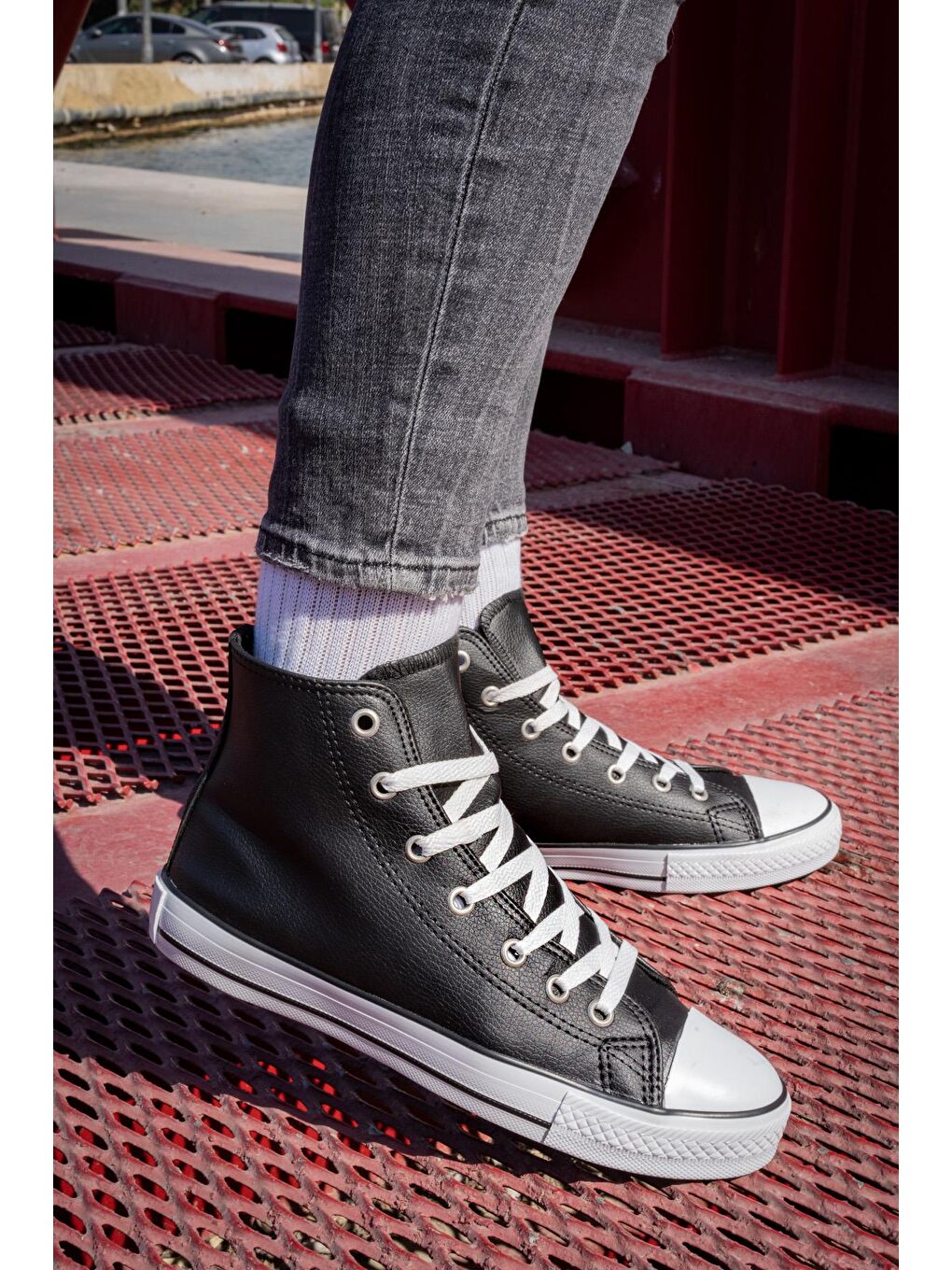 CLASS HI 2PR Siyah Erkek High Sneaker