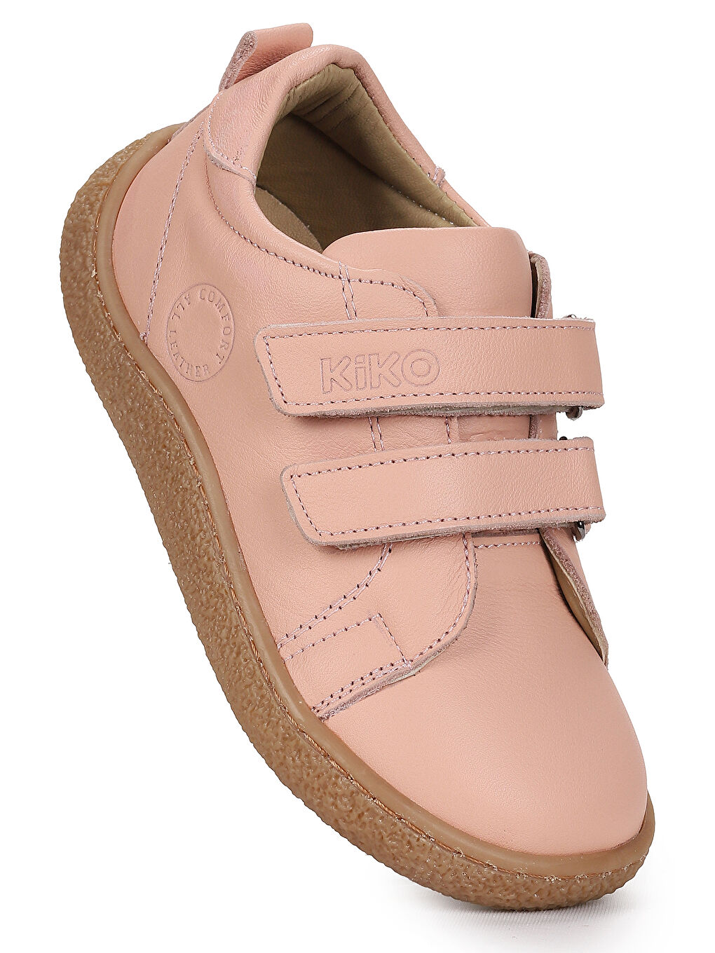 Pembe Luqa %100 Deri Günlük Kız Çocuk Spor Ayakkabı