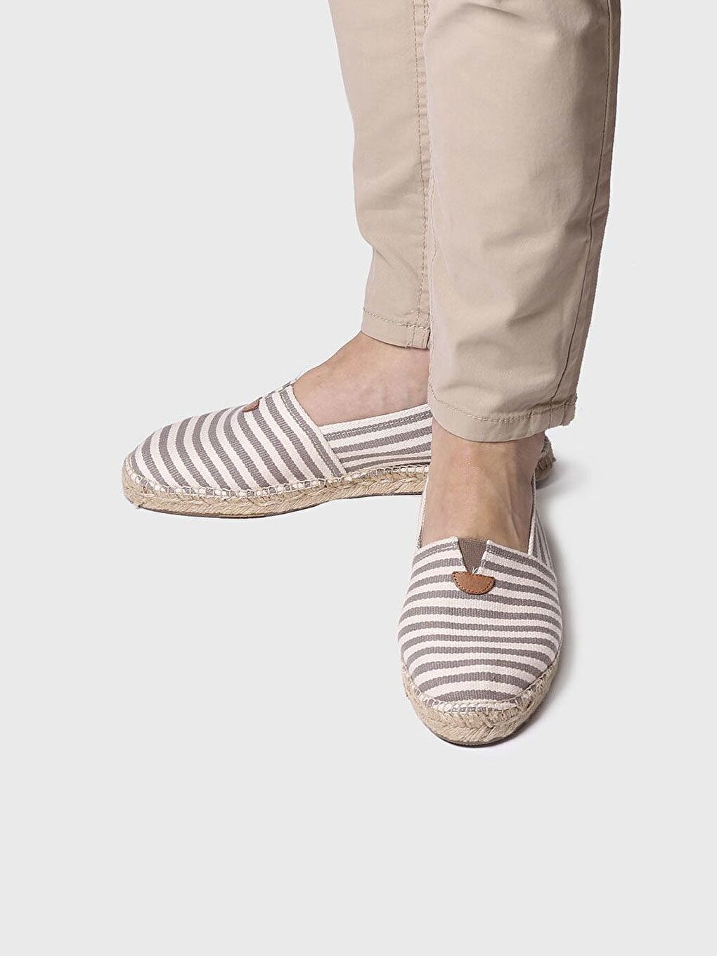 Bej Kadın Espadril / Keten Blanes-DD Taupe-3