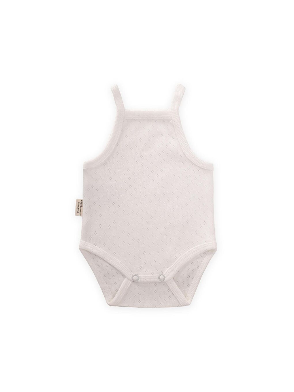 Beyaz Kız Çocuk Çıtçıtlı Body