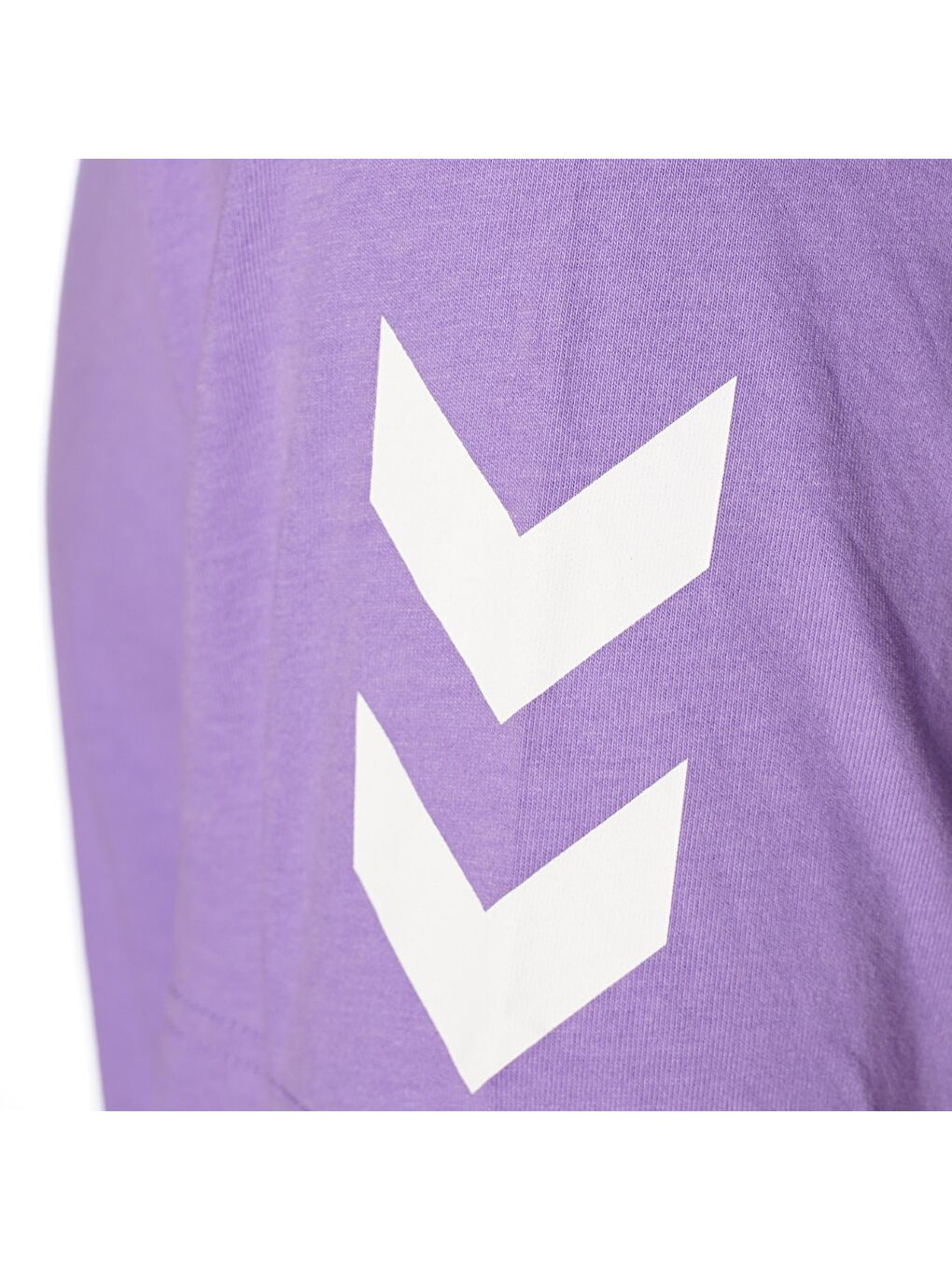 Elemental Chevron Pamuk Erkek Mor Yuvarlak Yaka Tişört-3