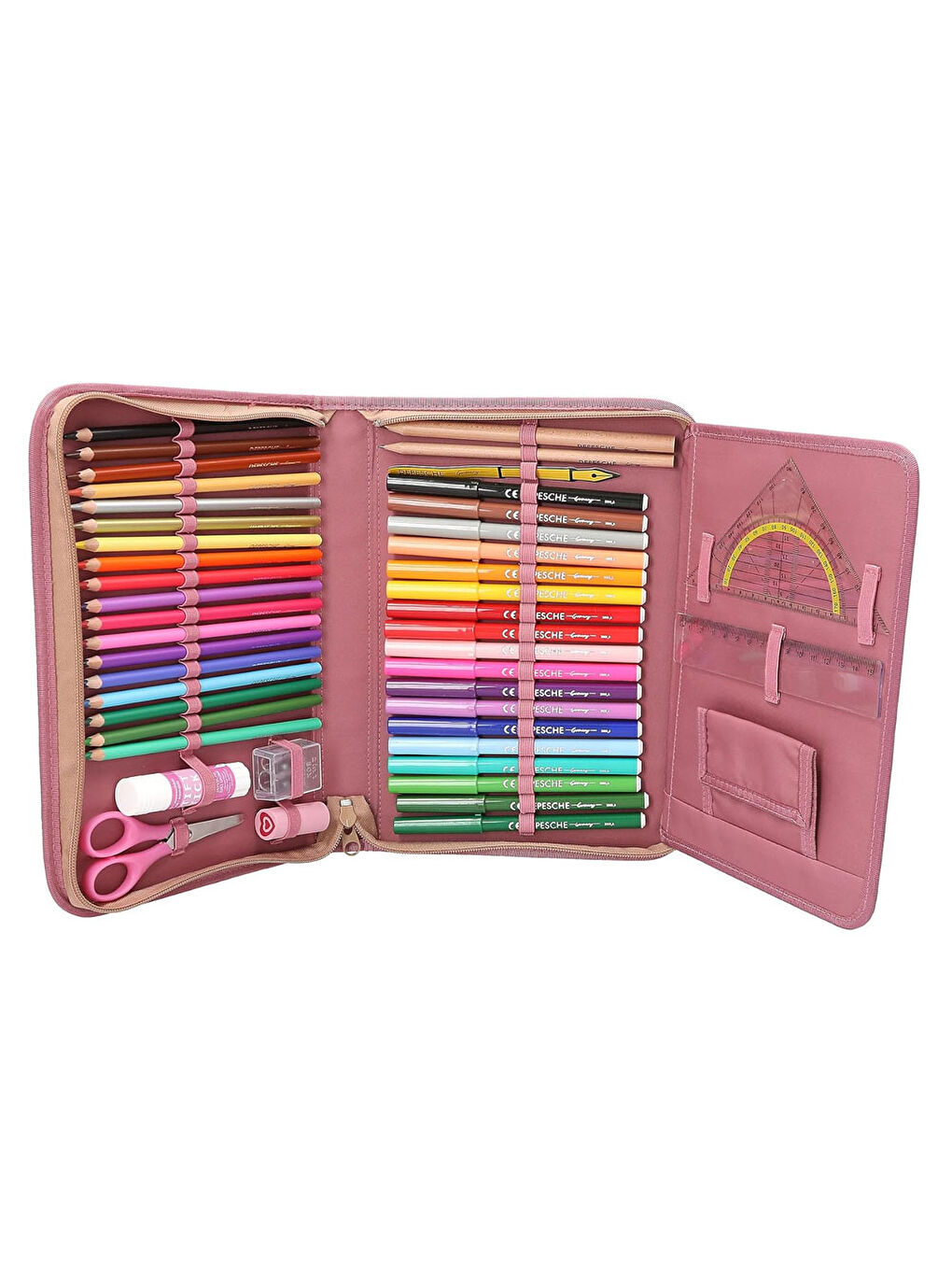 İçi Dolu Kalem Kutusu Floral 13056-1