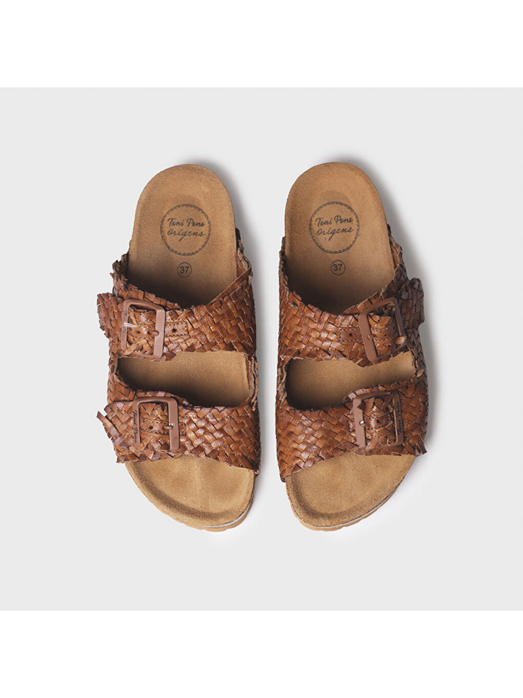 Kahverengi Kadın Terlik Guam-Te Cuiro-2