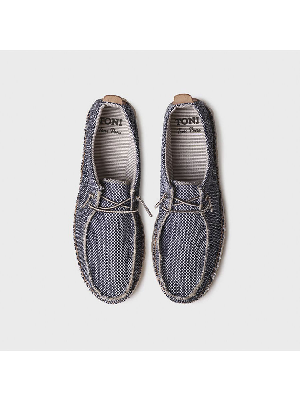 Mavi Erkek Espadril / Keten Oscar Navy-2