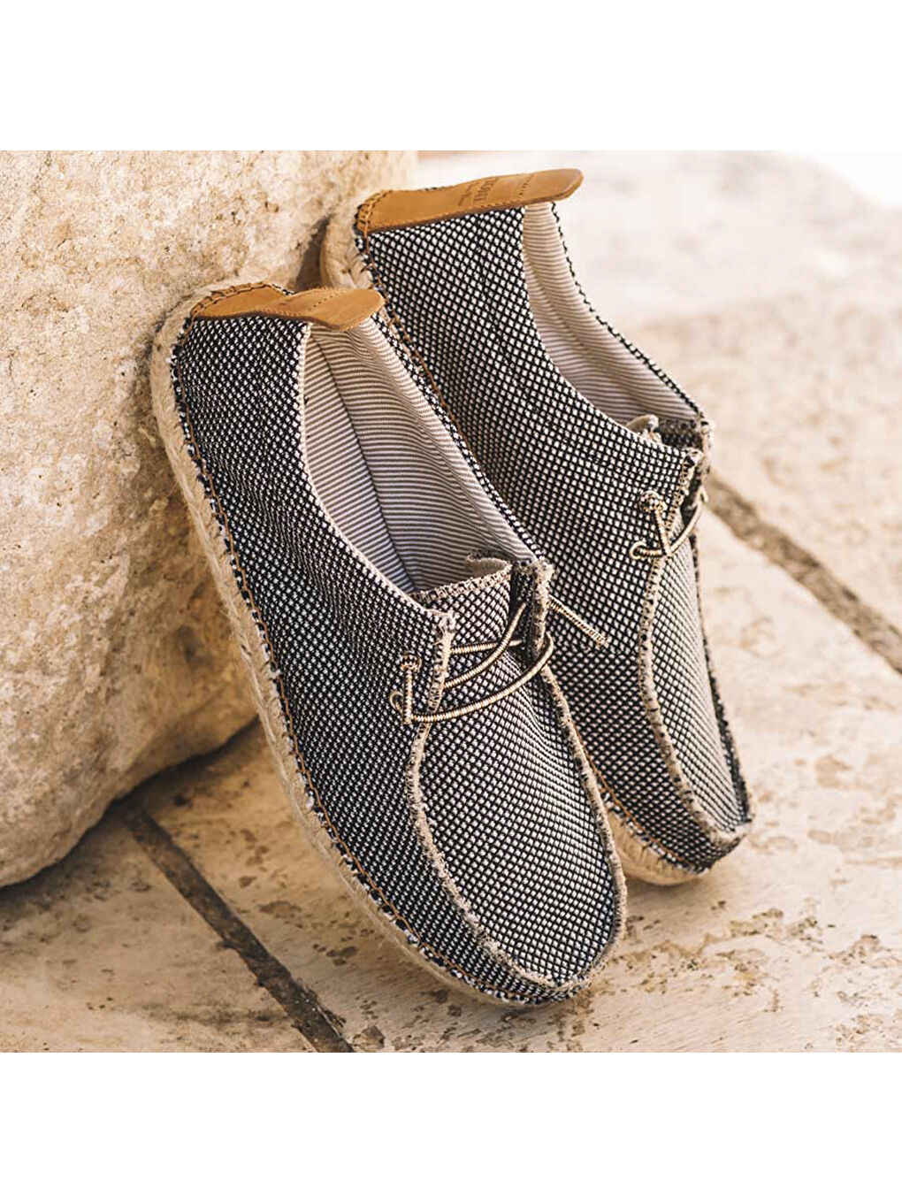 Mavi Erkek Espadril / Keten Oscar Navy-4