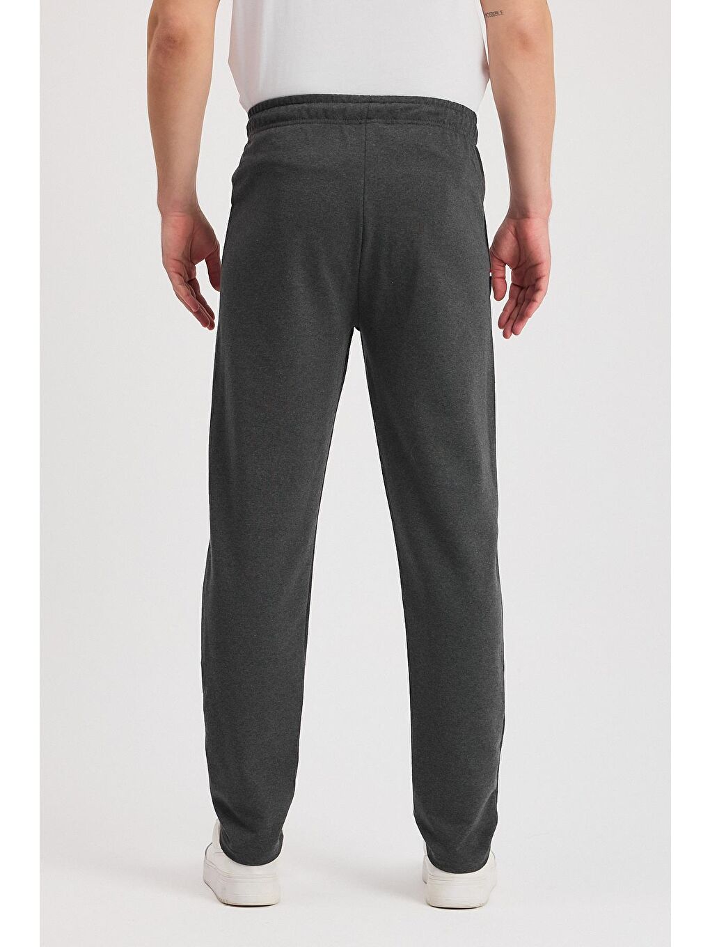 Siyah-Lacivert-Gri-Antrasit Erkek Fermuarlı Cepli Nakış Detaylı Düz Paça Rahat Kesim Günlük 4'lü Eşo-6