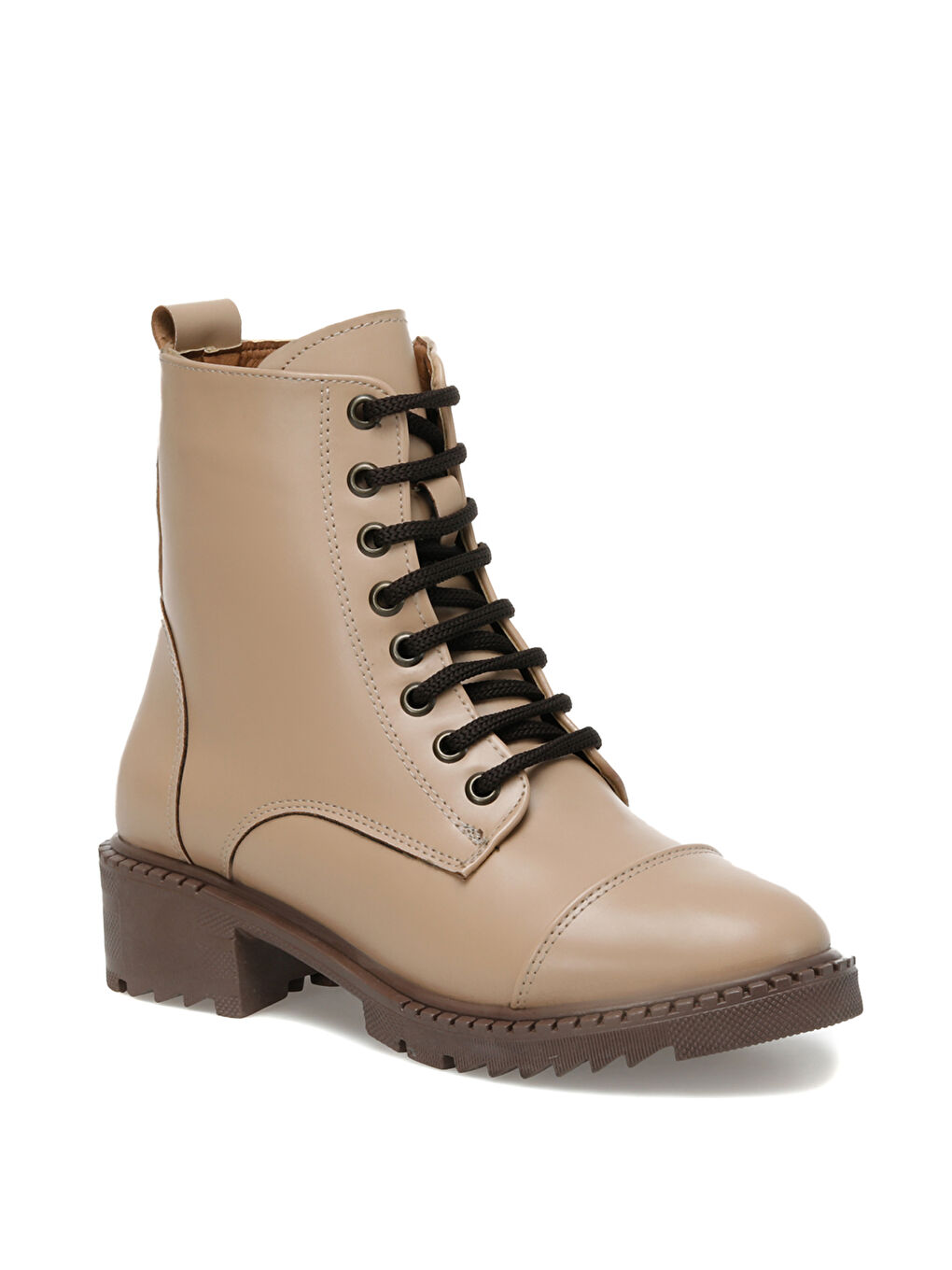 Bej ALVIN 2PR Krem Kadın Bot-1