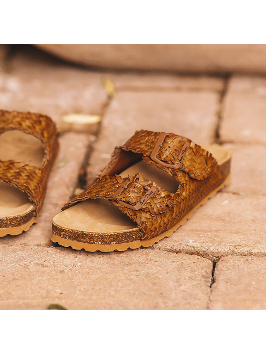 Kahverengi Kadın Terlik Guam-Te Cuiro-5