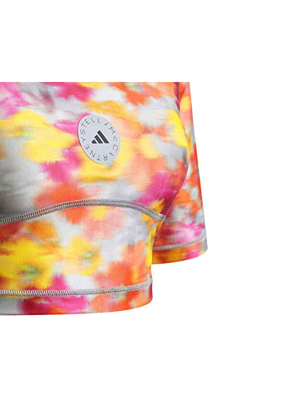 Karışık By Stella Mccartney Crop Kadın Günlük Tişört Ix4374 Renkli-1