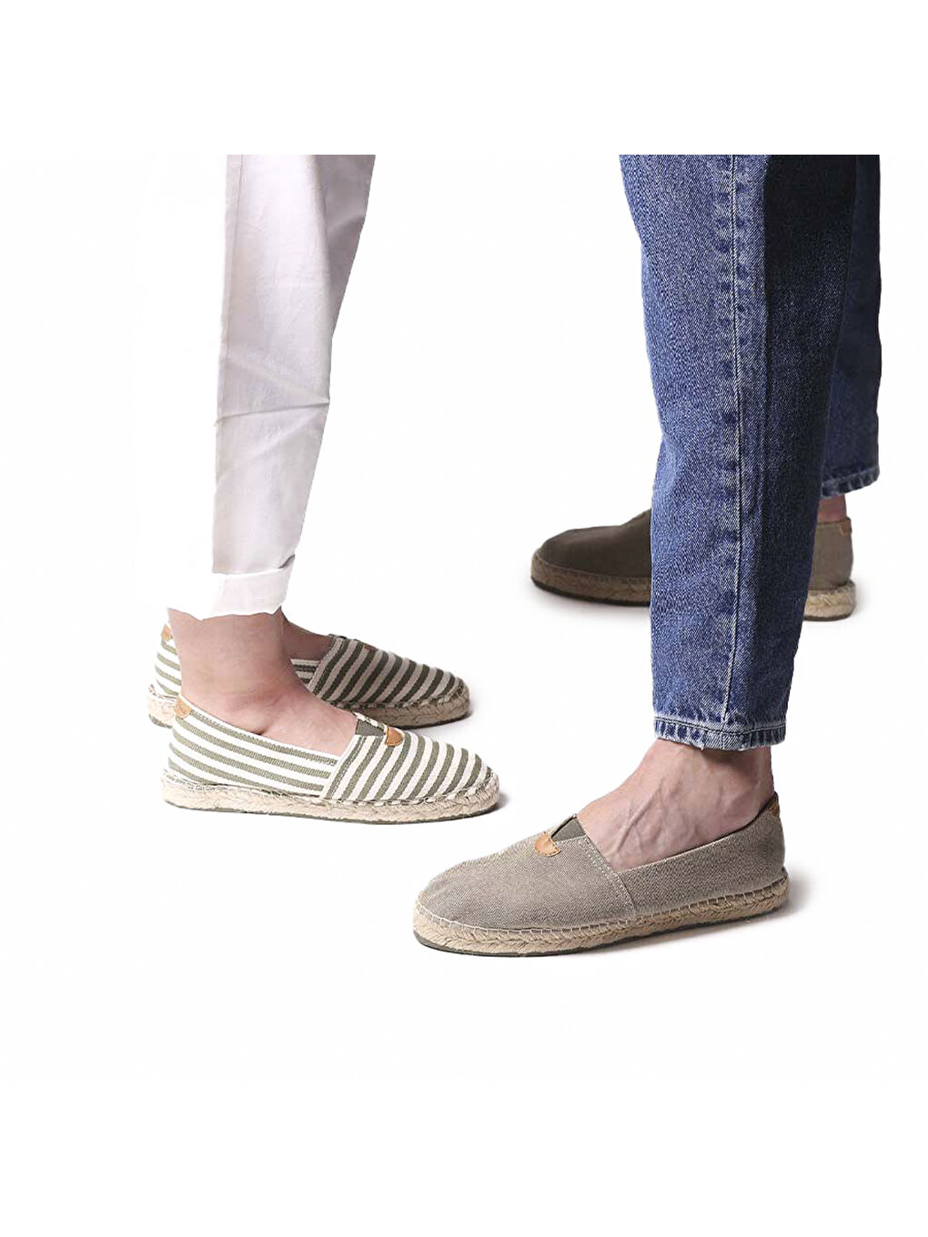 Haki Kadın Espadril / Keten Blanes-ER Khaki (Caqui)-3