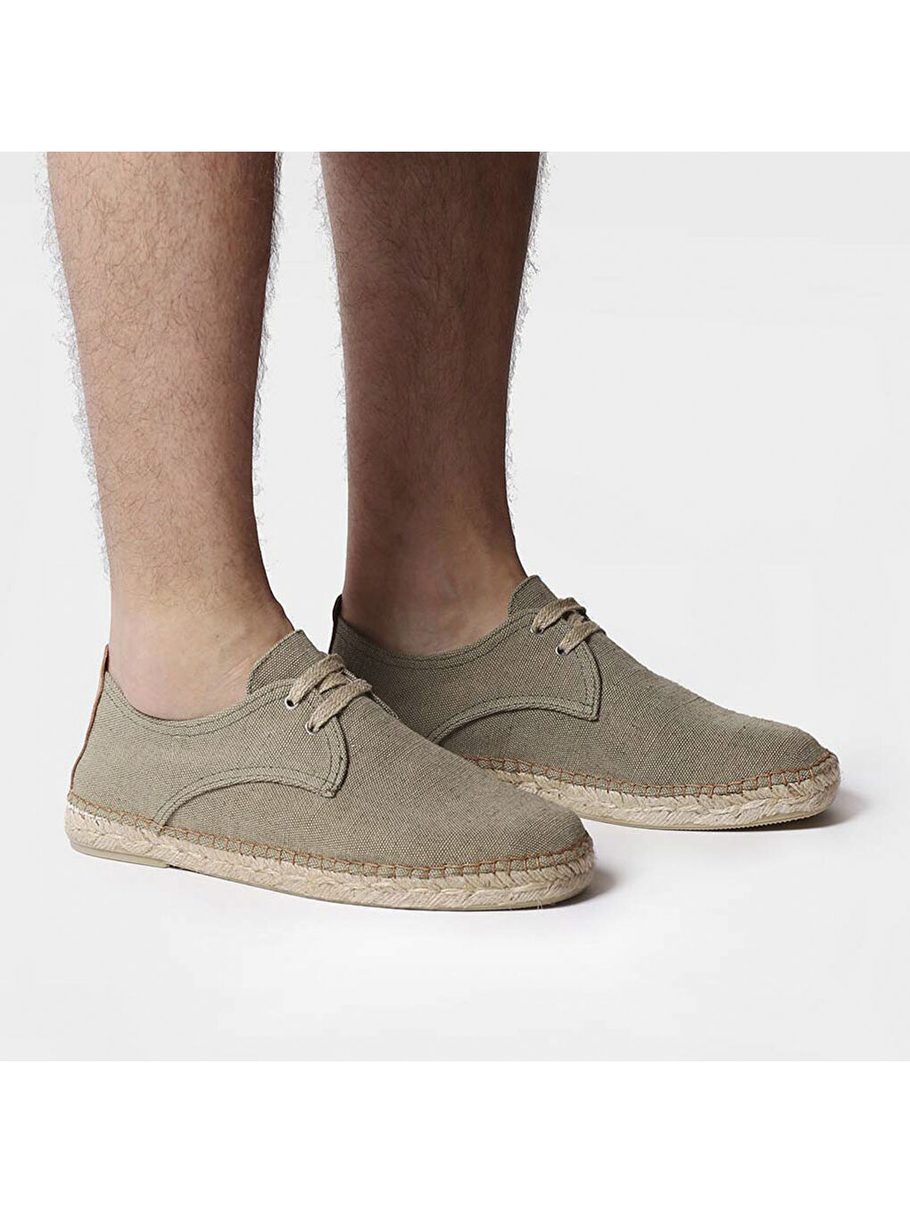 Haki Erkek Espadril / Keten Dıxon Khakı-3