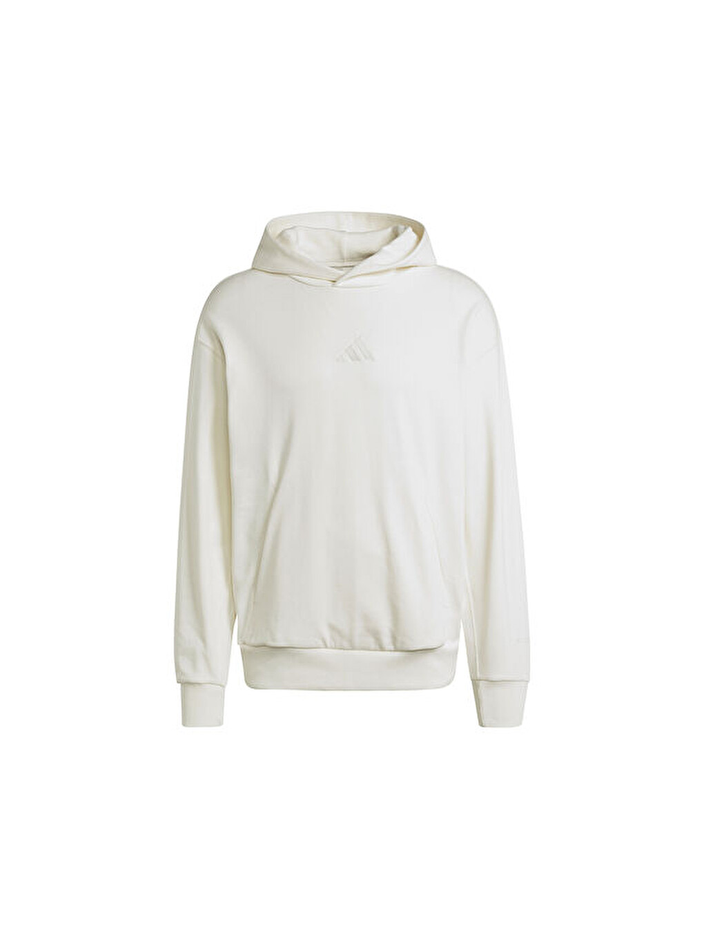 All Szn French Terry Erkek Beyaz Sweatshirt Erkek Günlük Sweatshirt Iy4154 Beyaz-5