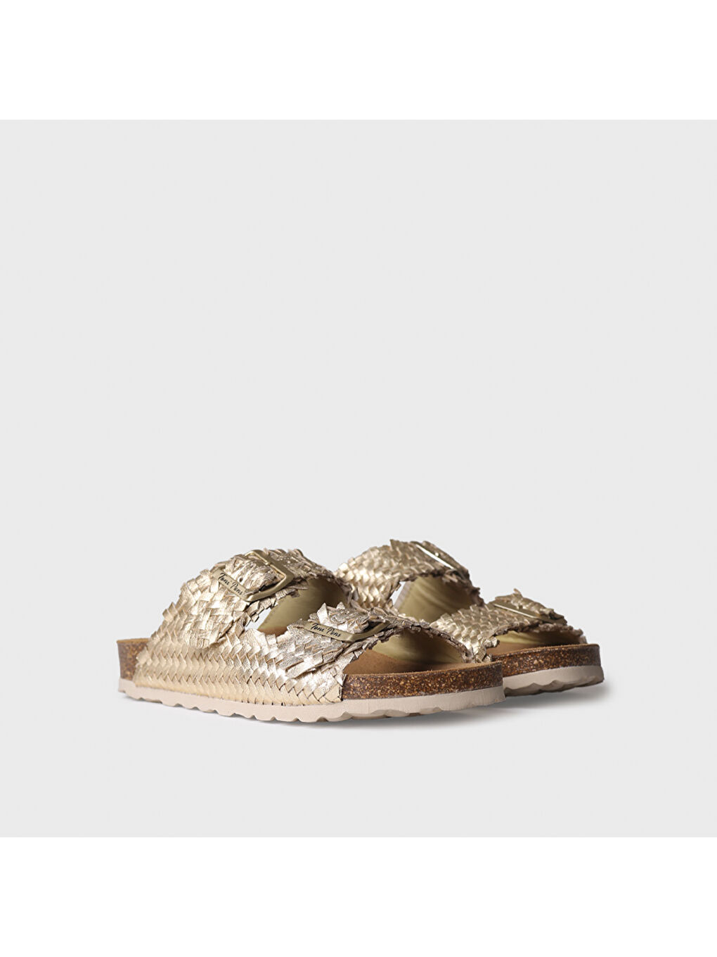 Bej Kadın Terlik Guam-Te Plati-1