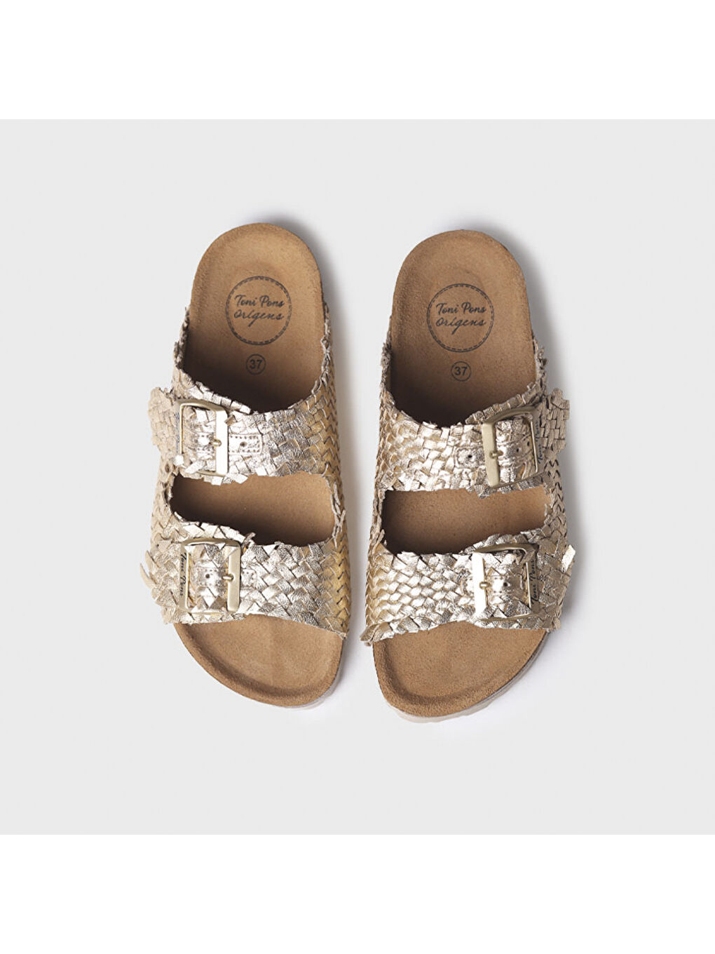 Bej Kadın Terlik Guam-Te Plati-2