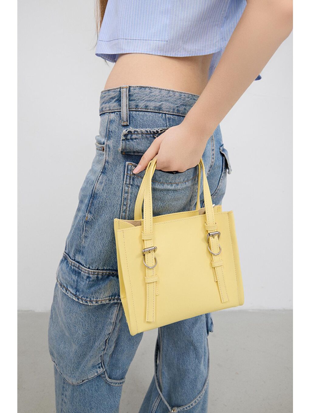 The Berlin Bag Çapraz Çanta  Sarı-3