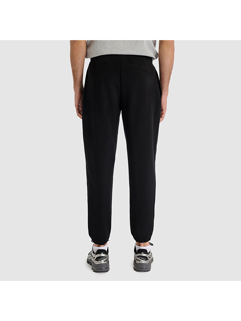 1508 Erkek Siyah Eşofman Altı-2