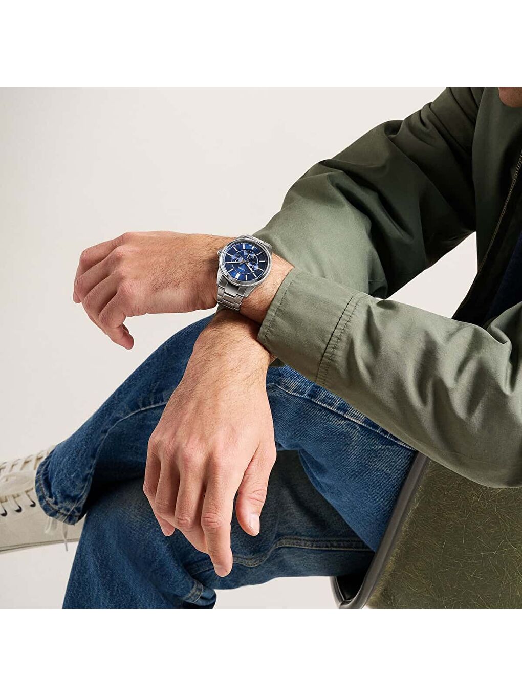 Gri FFS6134 Erkek Kol Saati-4