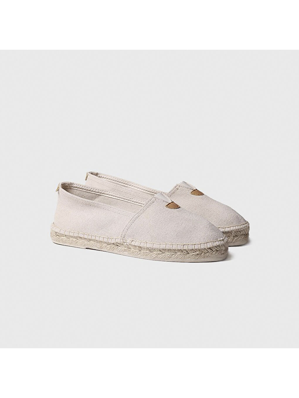 Bej Kadın Espadril / Keten Blanes-ER Ecru (Cru)-1