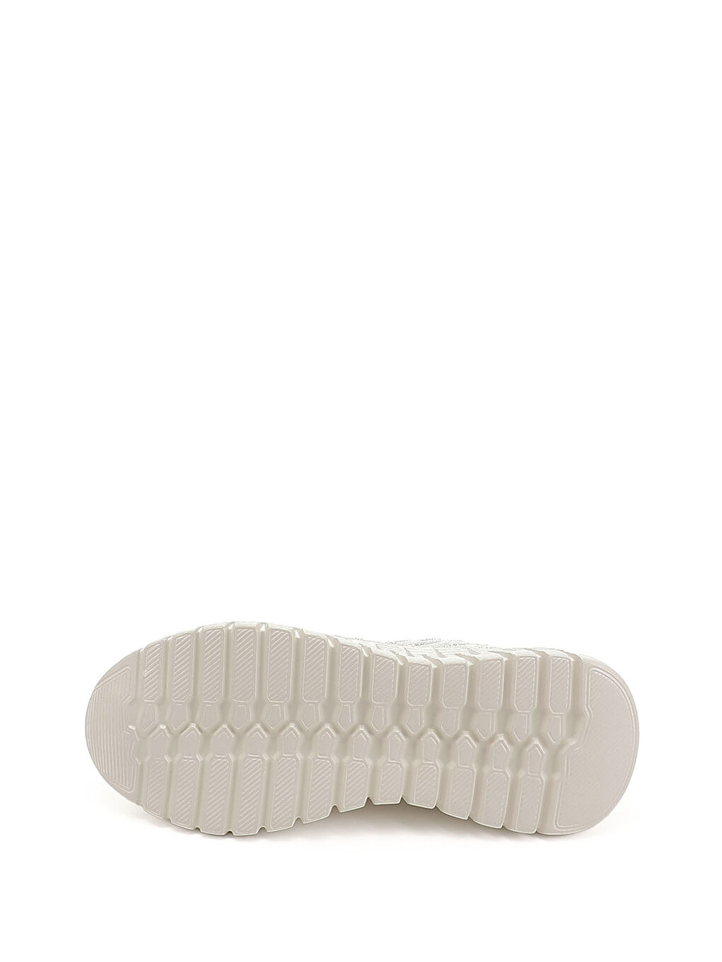 Bej Kadın AÇIK NUDE Triko Taşlı Memory Foam Tabanlıklı Comfort Sneaker-3