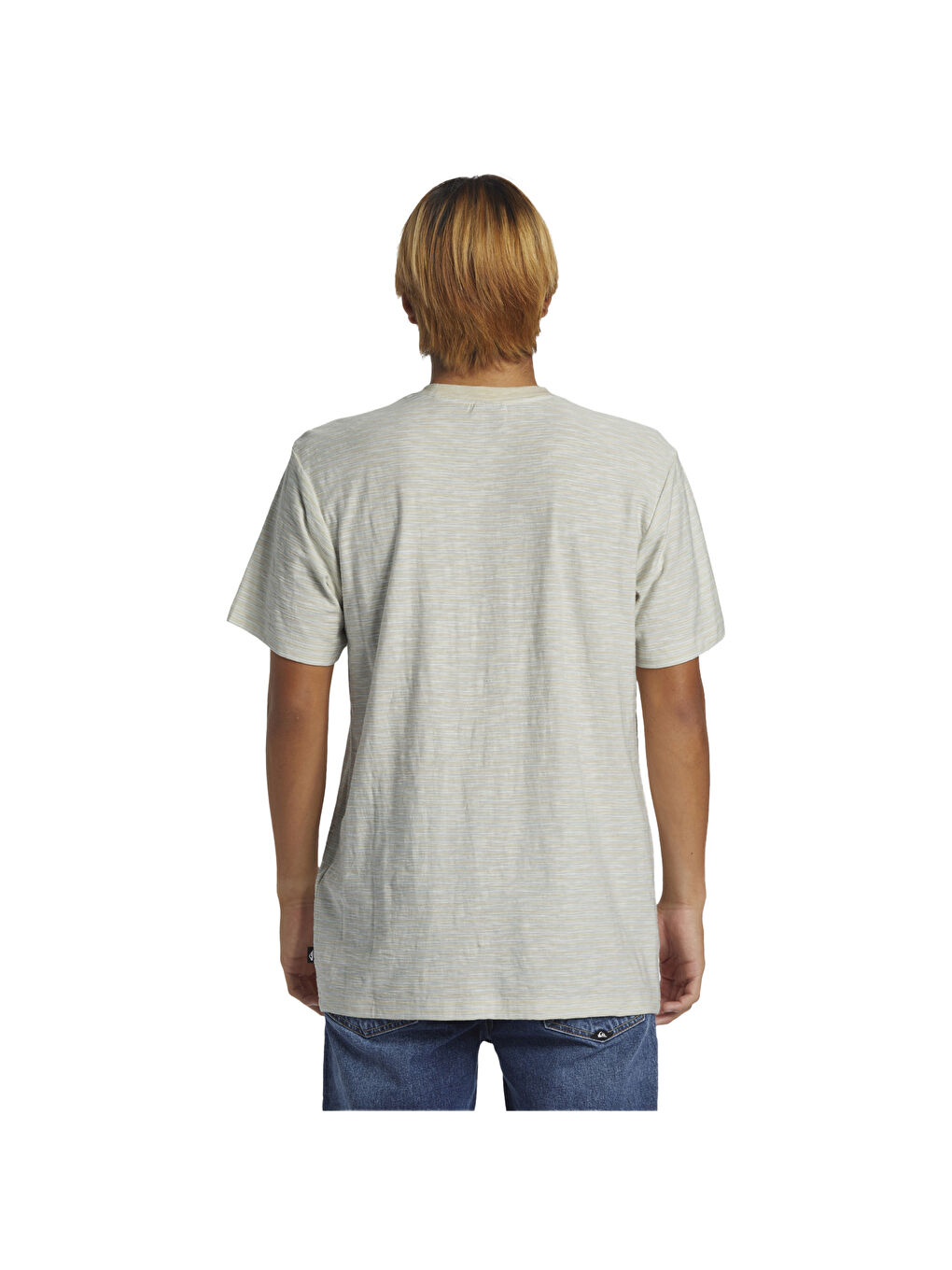 Beyaz Kentin Pocket Erkek Tişört-4