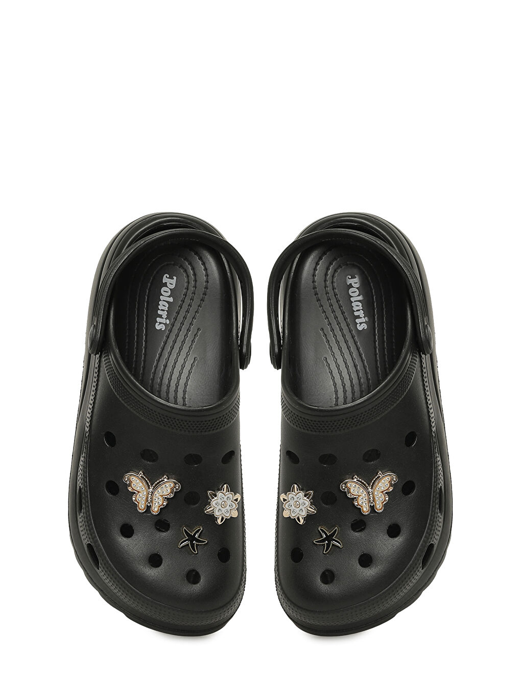 407144.Z6FX Siyah Kadın Sabo Terlik-3