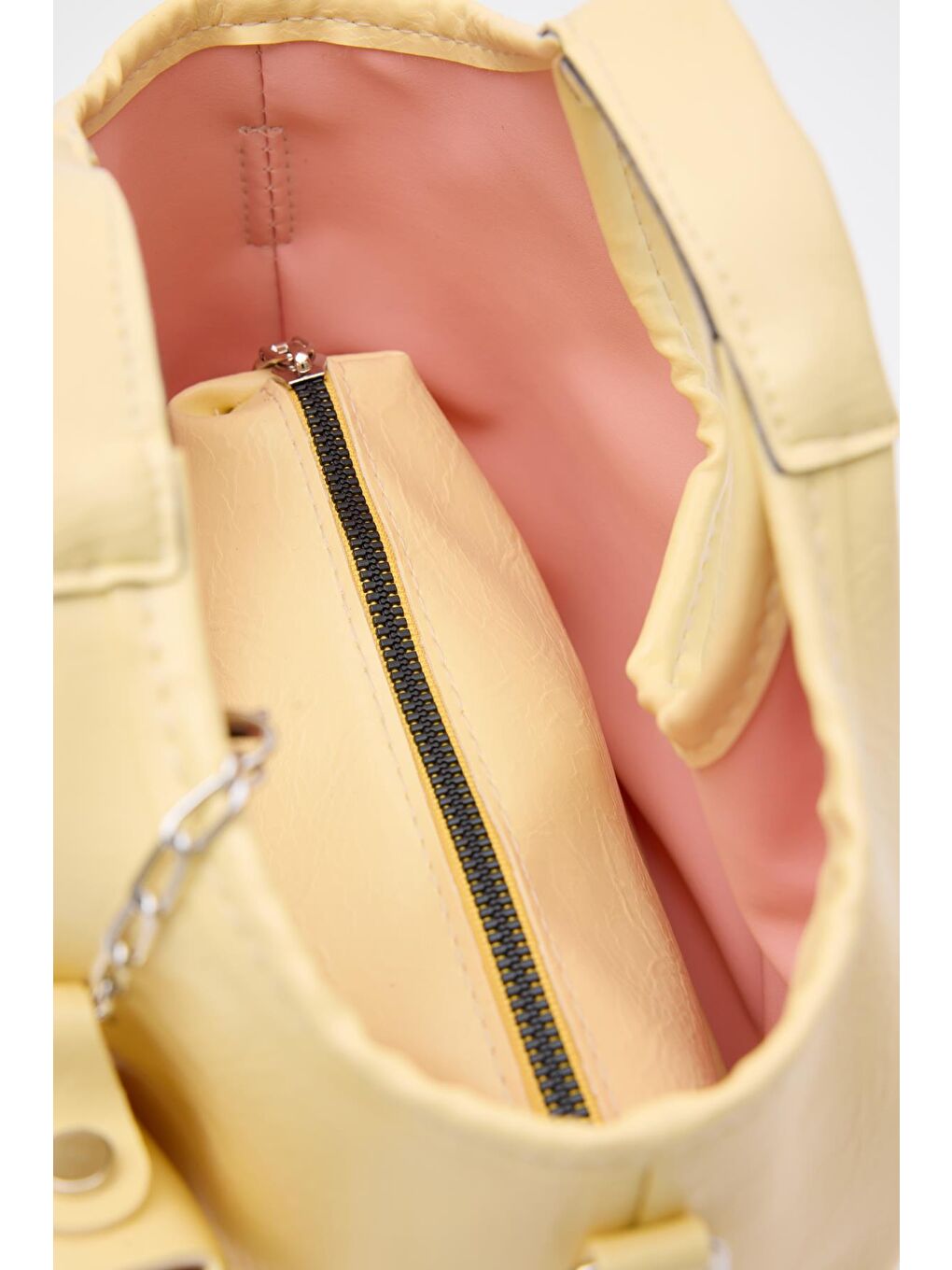 Meruno El Ve Çapraz Çanta Sarı-5