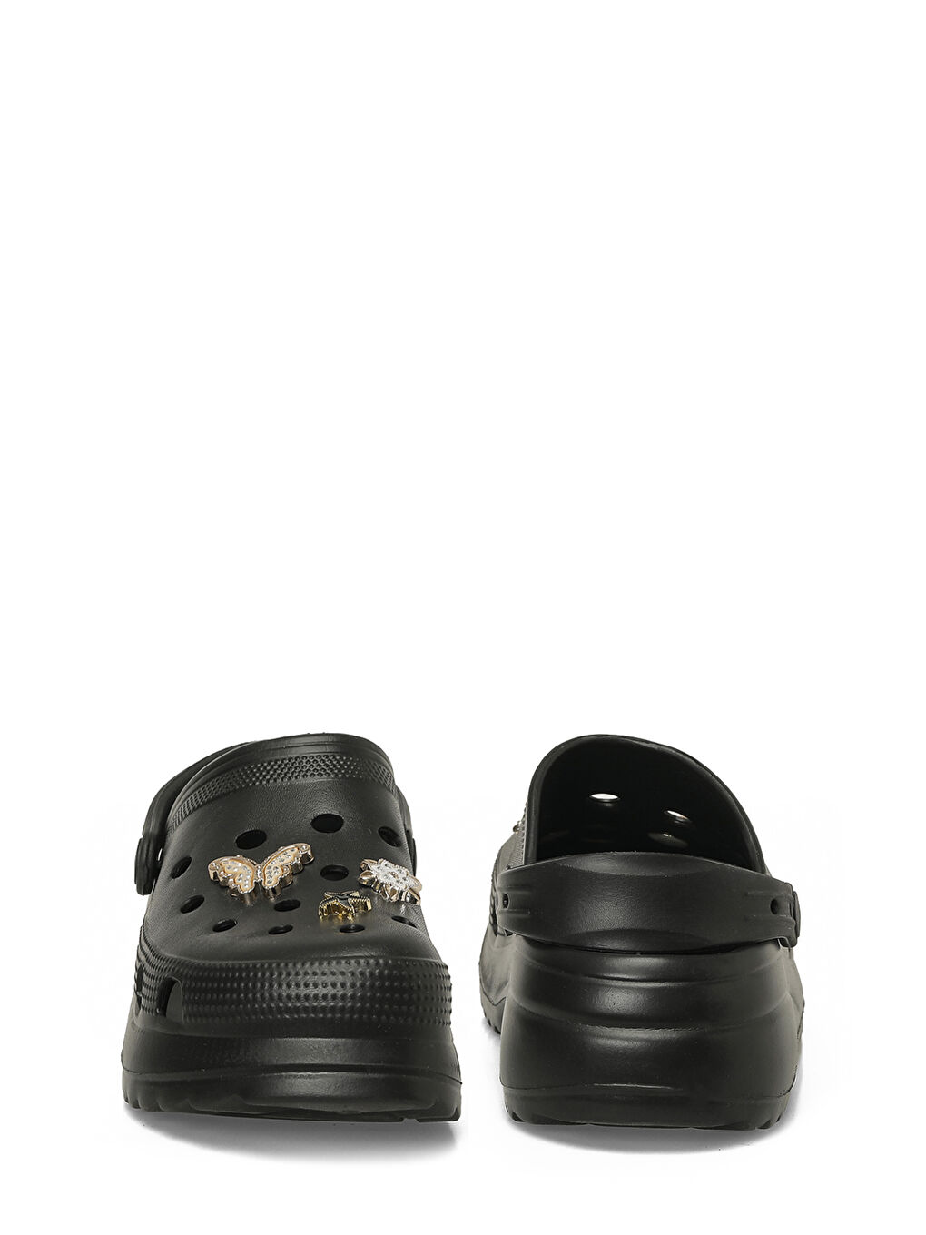 407144.Z6FX Siyah Kadın Sabo Terlik-4