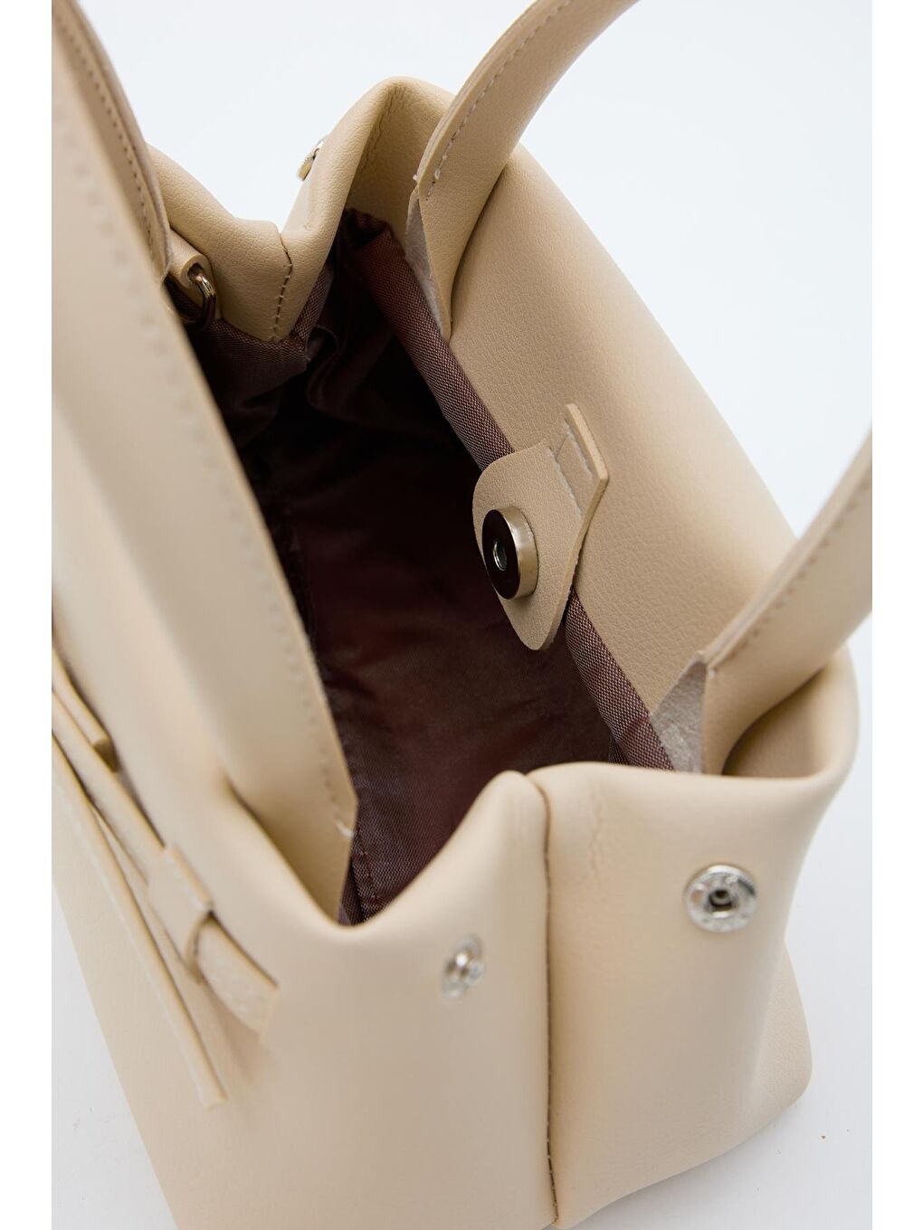 Duft Çapraz Çanta Bej-3