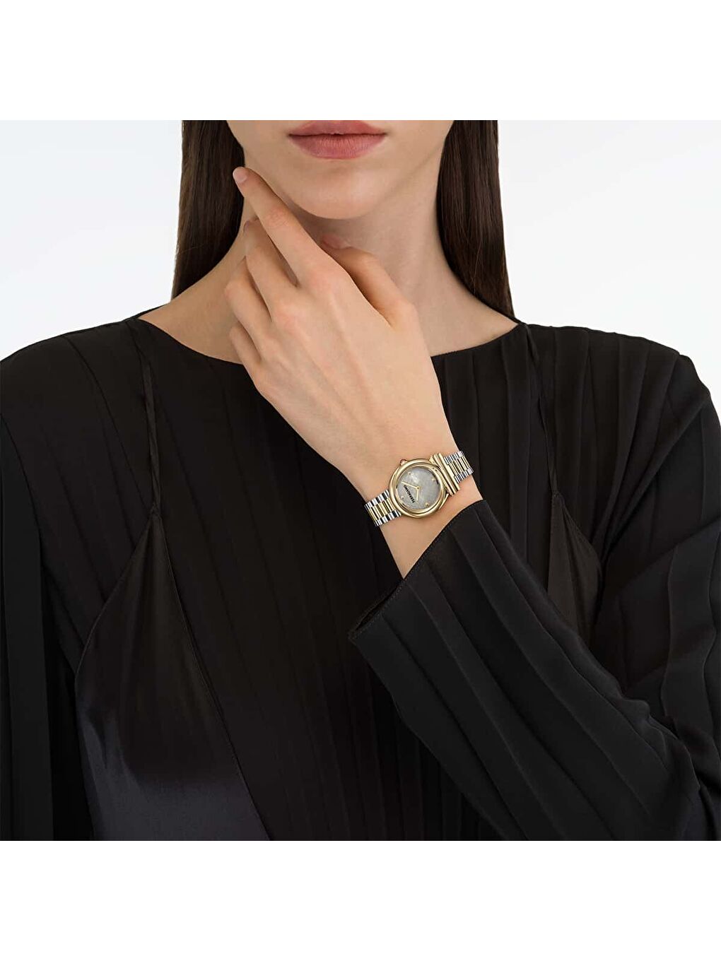 Sarı SFTG00425 Kadın Kol Saati-3